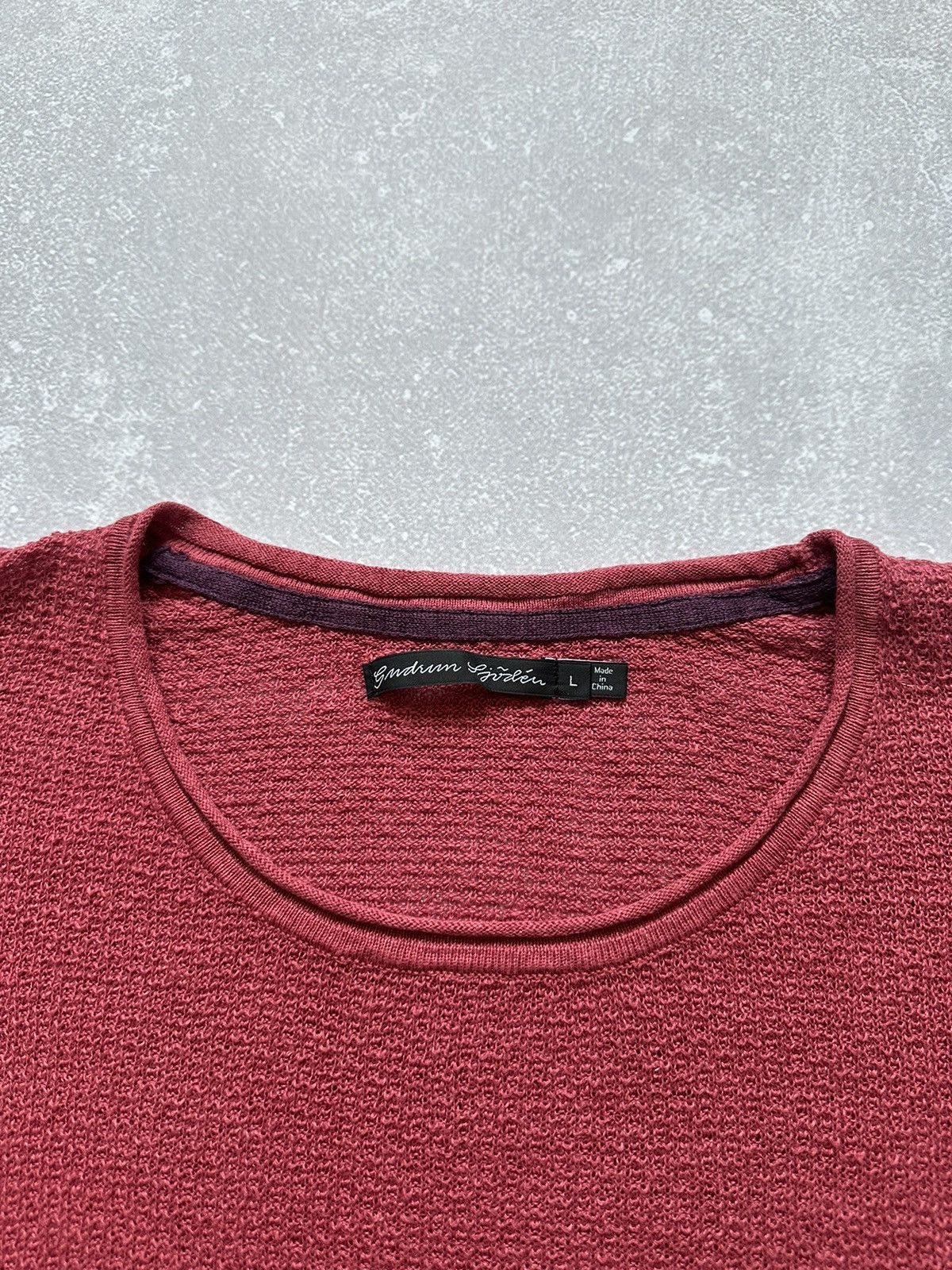 Designer × Vintage Sweater Gudrun Sjoden 100% linen size L Size L / US 10 / IT 46 - 5 Thumbnail
