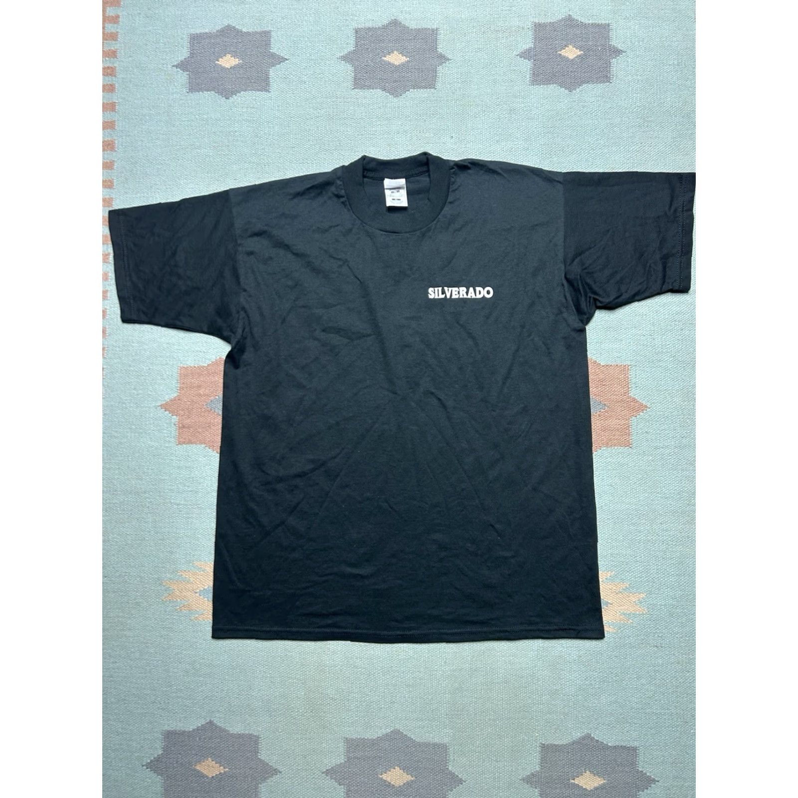 Vintage VINTAGE Chevy Silverado Skull Graphic T shirt Black NOS Adult XL Men T-Shirt Cars Size US XL / EU 56 / 4 - 4 Thumbnail