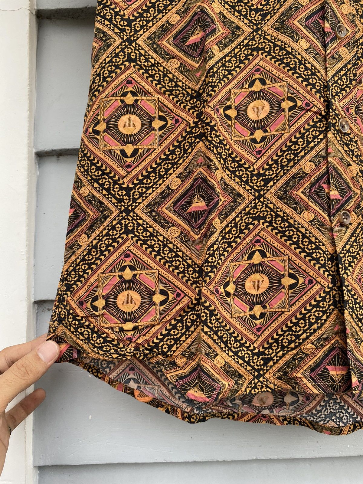 Volcom Volcom Stone Graphic Triangle Print Traditional Batik Style Size US S / EU 44-46 / 1 - 7 Thumbnail