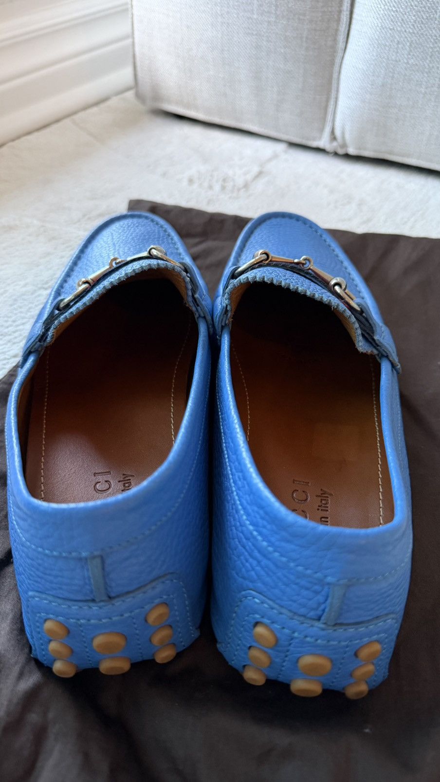 Gucci Gucci driving shoe mint condition Size US 8 / EU 41 - 8 Thumbnail