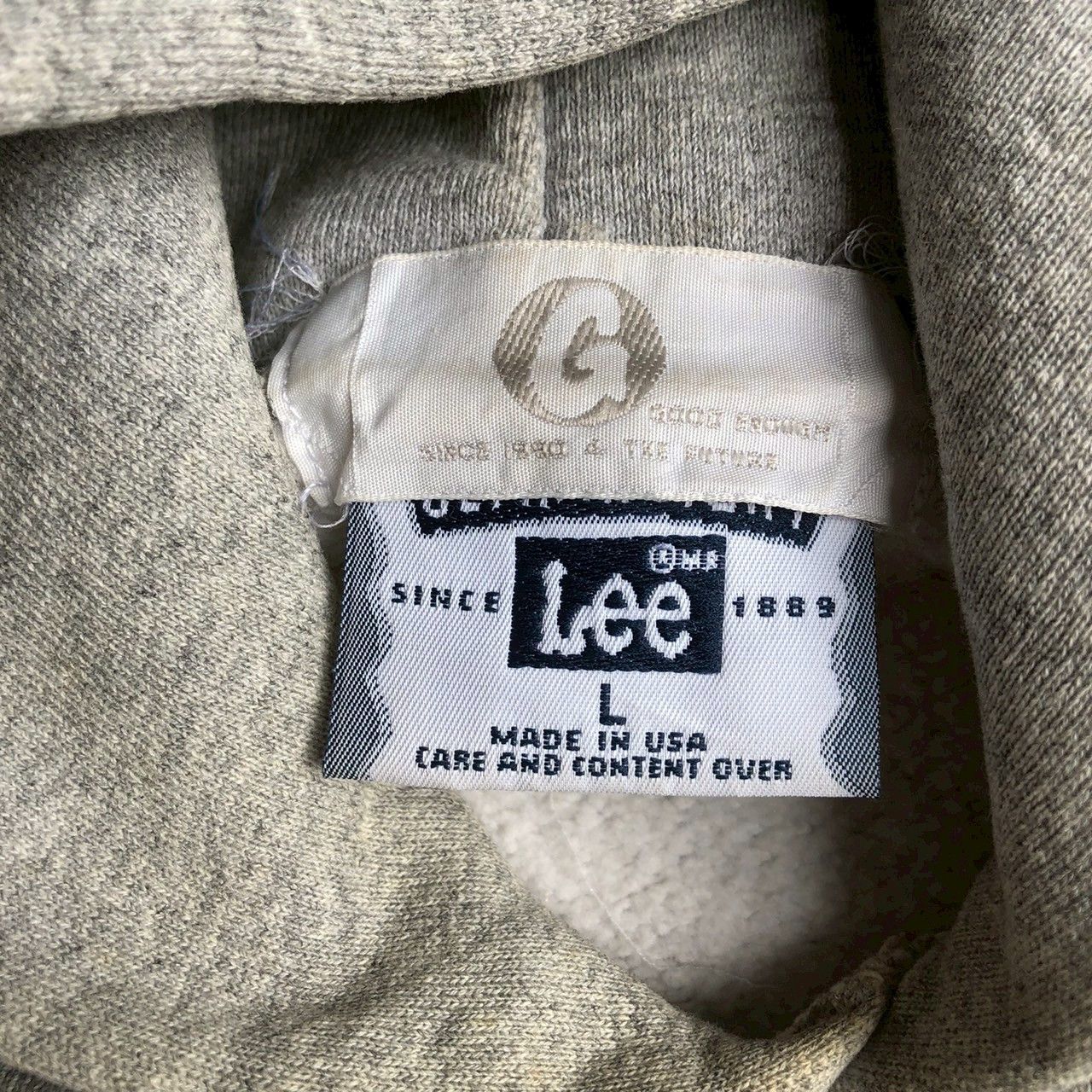 GOODENOUGH Vintage Lee x Goodenough GE Logo Hoodie Size US L / EU 52-54 / 3 - 8 Thumbnail
