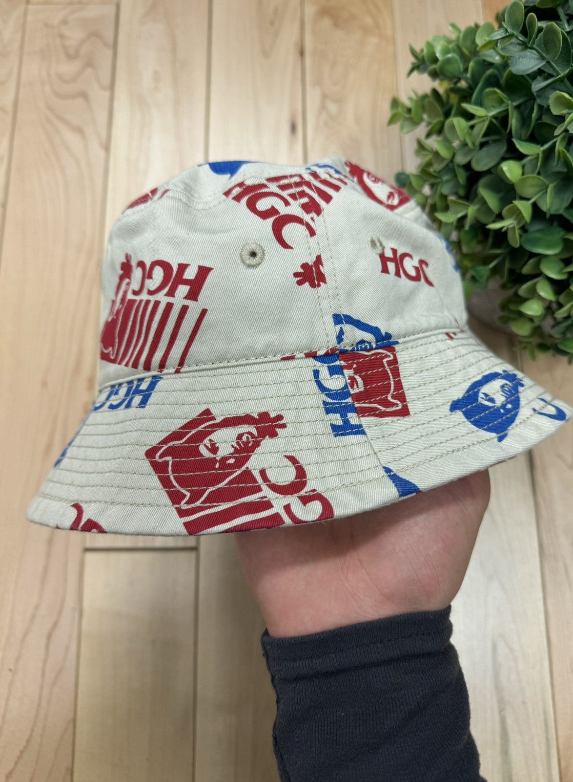 Hysteric Glamour Hysteric Glamour Devil Logo Bucket Hat Size ONE SIZE - 1 Thumbnail