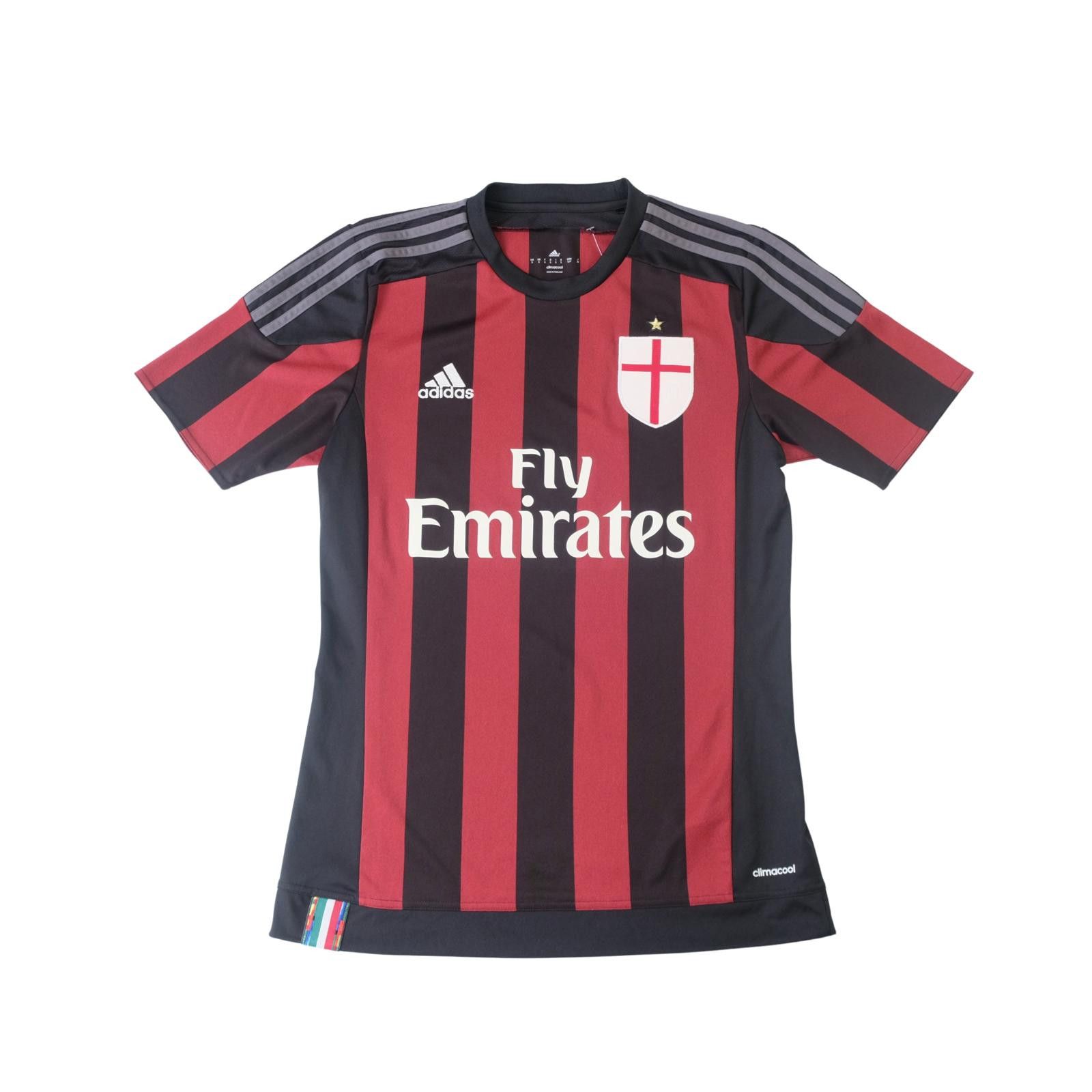 Adidas 2015/16 AC Milan Home Shirt Adidas (S) Size US S / EU 44-46 / 1 - 1 Thumbnail