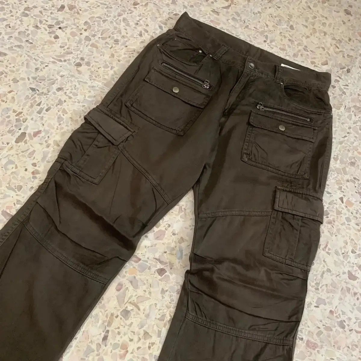 PPFM 💥STEALS💥MULTIPOCKET 30x32 TROUSERS SEMATIC DESIGN CARGO PANT Size US 30 / EU 46 - 4 Thumbnail