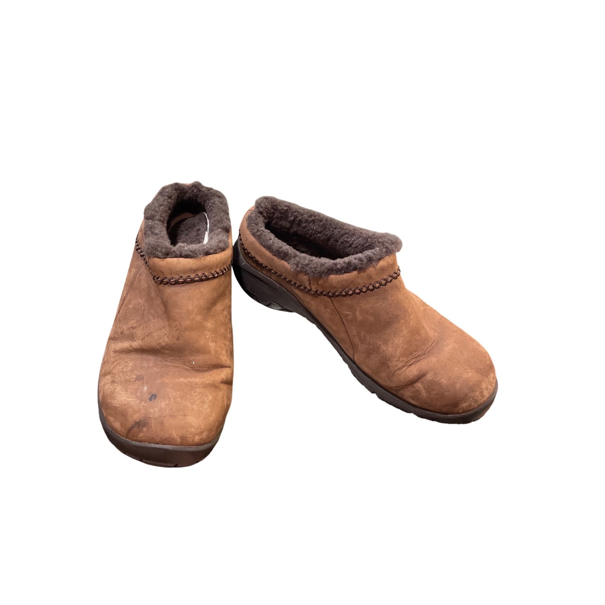 Merrell Merrell wms brown leather wool lined moc clogs shoes sz 8.5 Size US 8.5 / IT 38.5 - 1 Thumbnail
