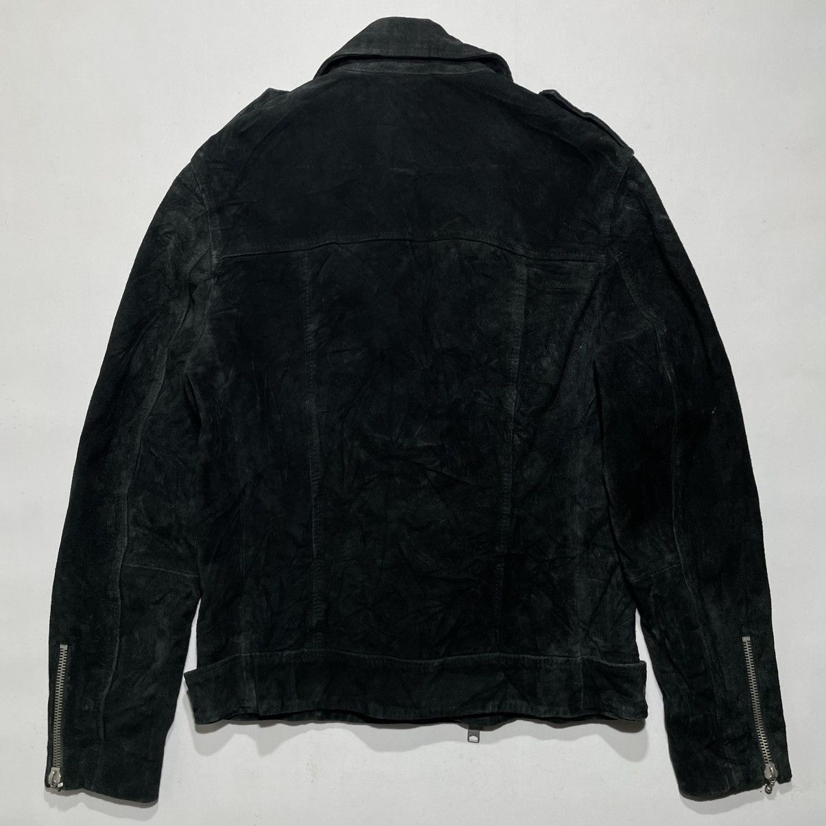 Allsaints ALLSAINT NASH BIKER SUEDE JACKET Size US S / EU 44-46 / 1 - 2 Thumbnail