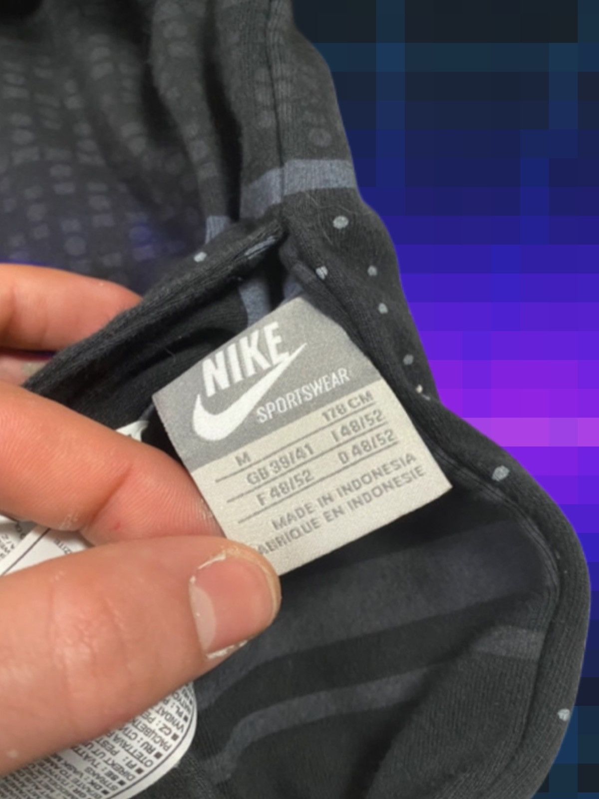 Nike × Vintage Reversible Nike Vintage 2in1 y2k zip up jacket Size US M / EU 48-50 / 2 - 7 Thumbnail