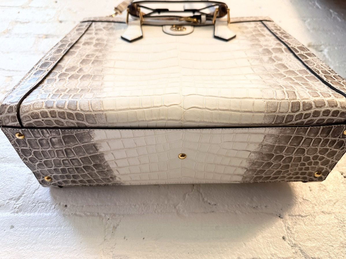 Gucci GUCCI DIANA HIMALAYAN CROCODILE BAG XL RARE Size ONE SIZE - 10 Thumbnail