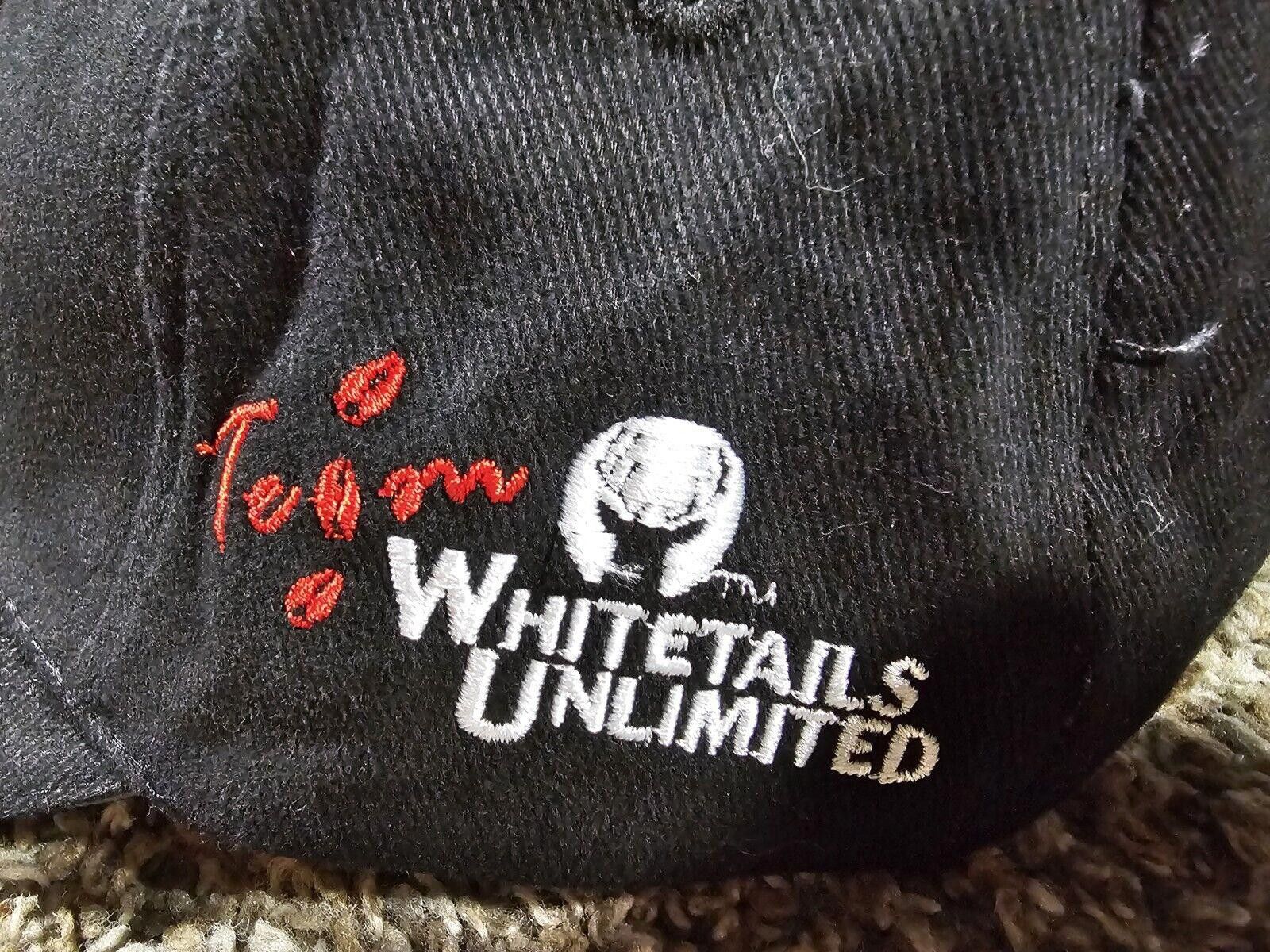 Designer team whitetails unlimited 25yr medallion hat BRIM DESTROYED Size ONE SIZE - 3 Thumbnail