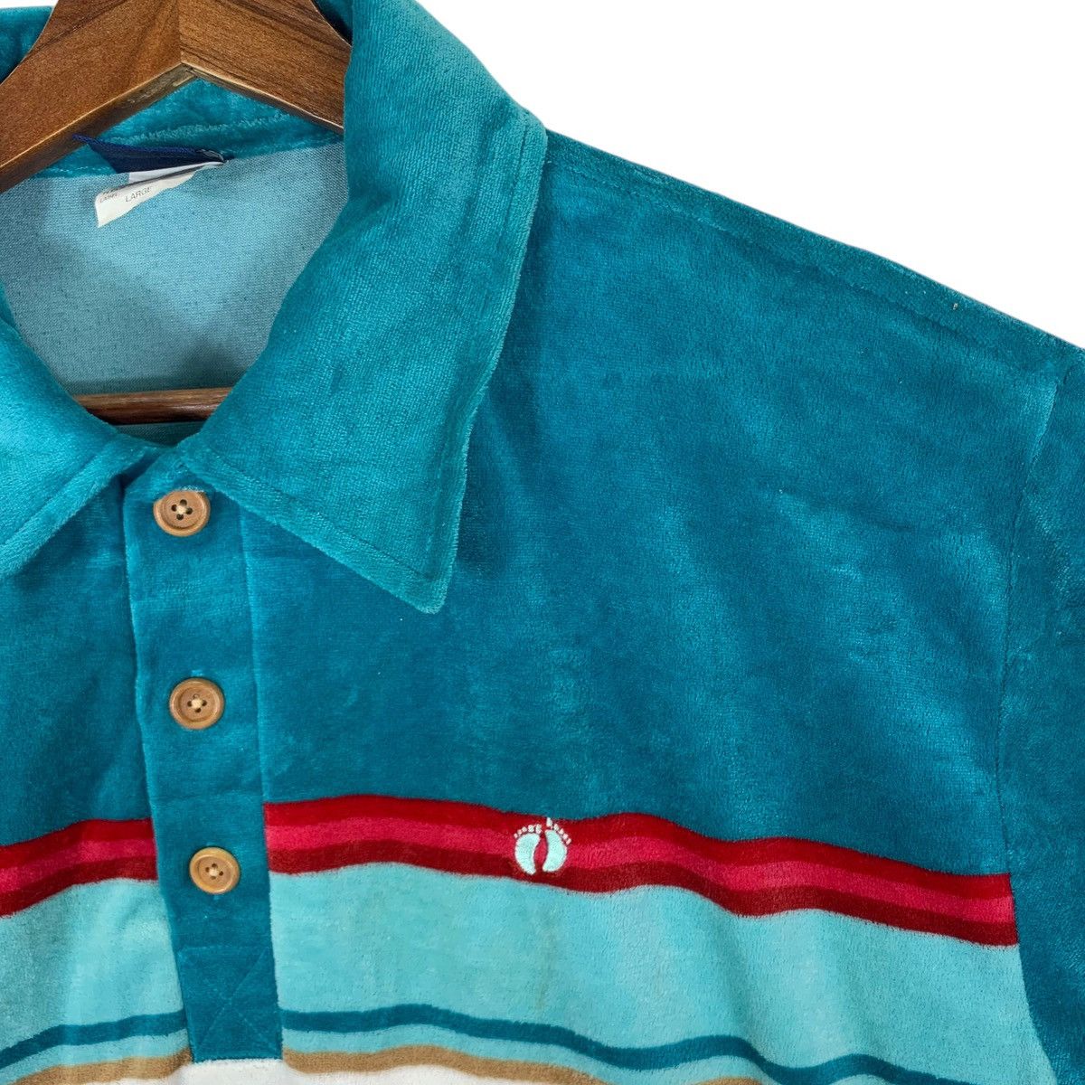 Hang Ten × Vintage Vintage Hang Ten Surf Tee Collar Size US M / EU 48-50 / 2 - 3 Thumbnail