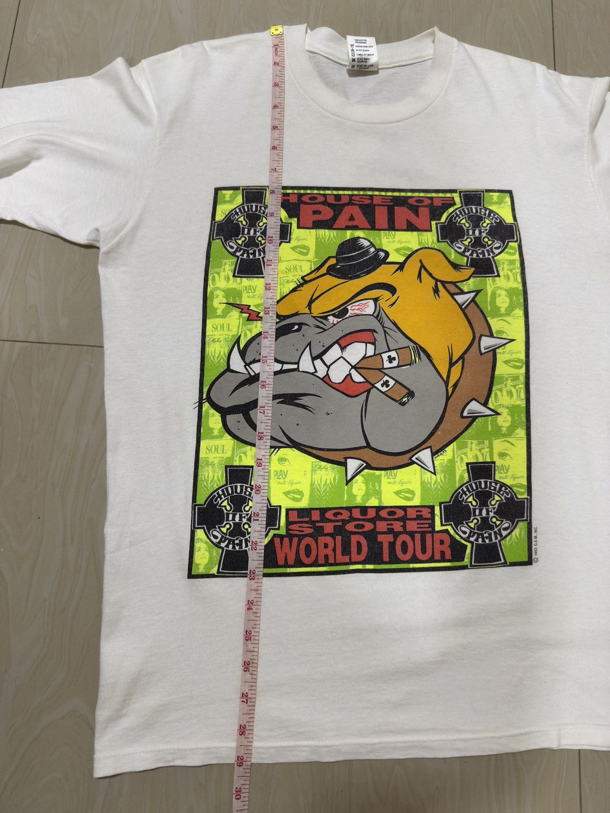Band Tees Vintage house of pain frank kozik 1993 tee Size US L / EU 52-54 / 3 - 10 Thumbnail