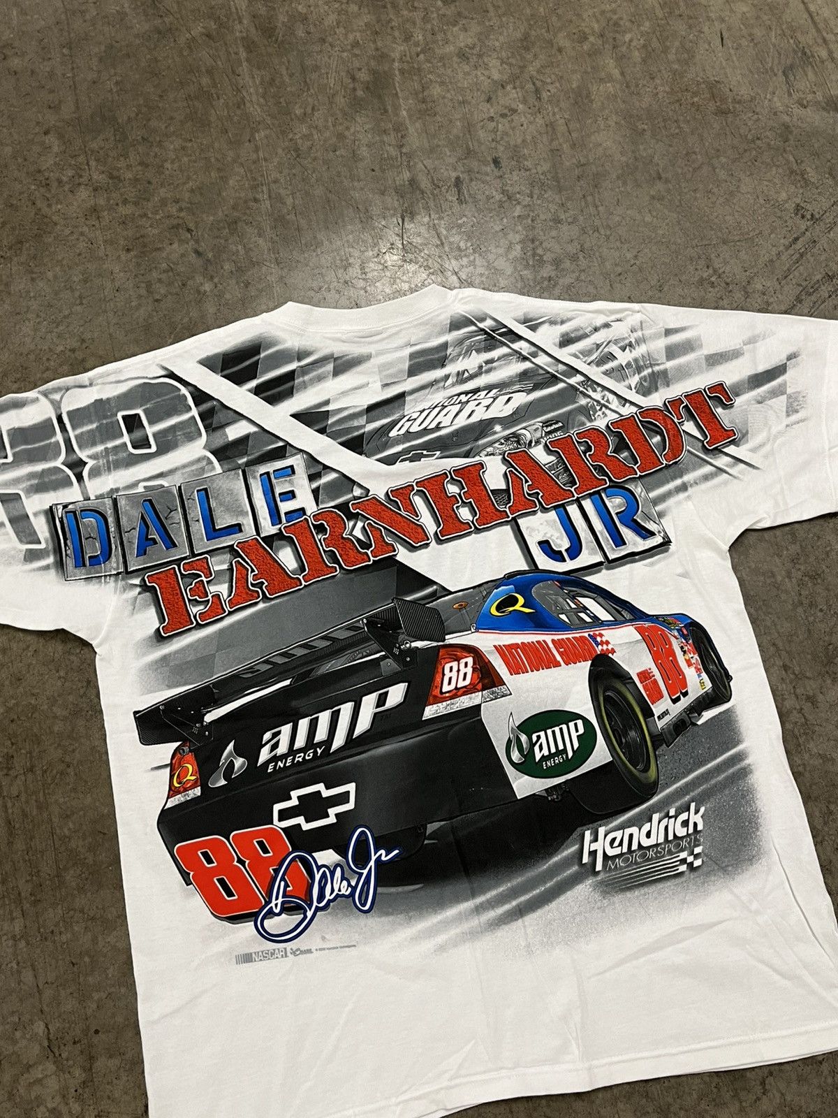NASCAR × Vintage Vintage AOP nascar dale Earnhardt tee shirt 90s hype rare Size US XL / EU 56 / 4 - 8 Thumbnail
