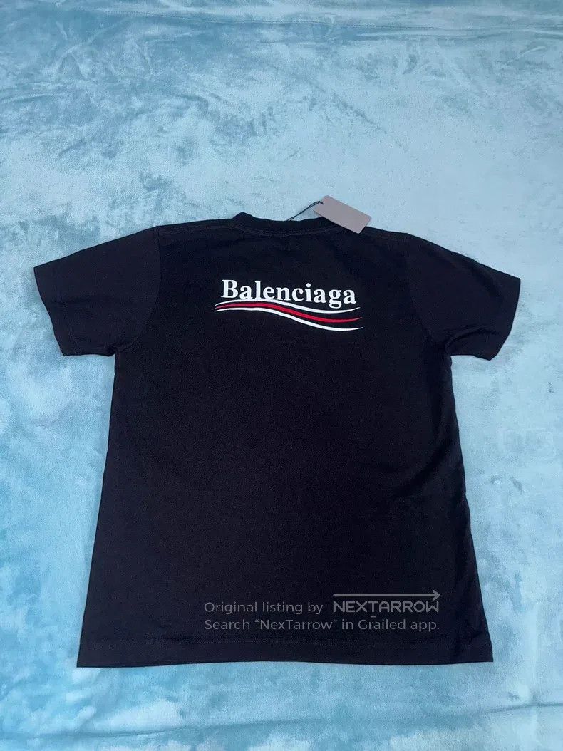 Balenciaga Balenciaga Coke Print Logo Embroidered Short-Sleeve T-Shir Size US M / EU 48-50 / 2 - 2 Thumbnail