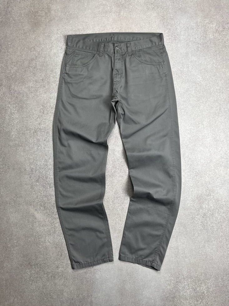 Carhartt × Vintage VINTAGE CARHARTT BAGGY SKILL CHINO BAGGY PANTS Y2K Size US 34 / EU 50 - 3 Thumbnail