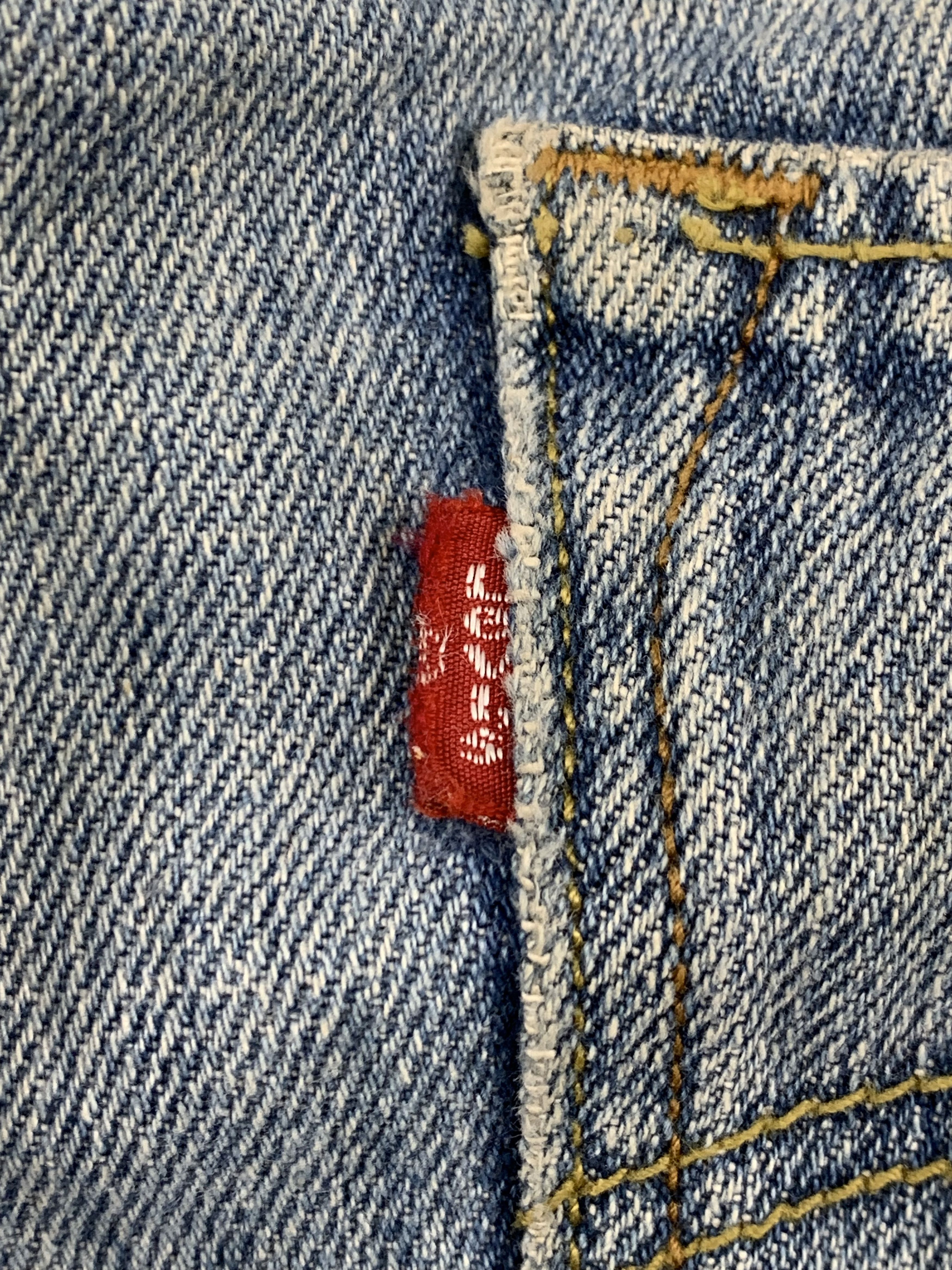 Levi's Vintage Levis 511 Faded Blue Jeans DP1780 Size US 32 / EU 48 - 12 Thumbnail