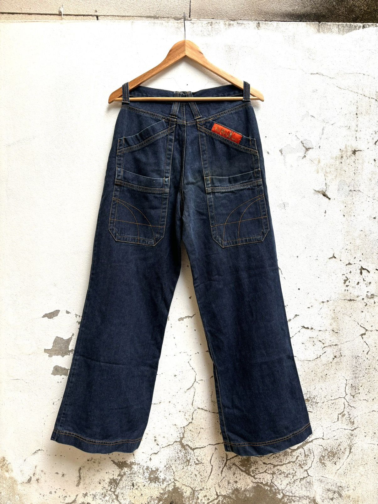 Japanese Brand Vintage Yue REN BOY Jeans (JNCO Style) Skateboard Size US 26 / EU 42 - 4 Thumbnail