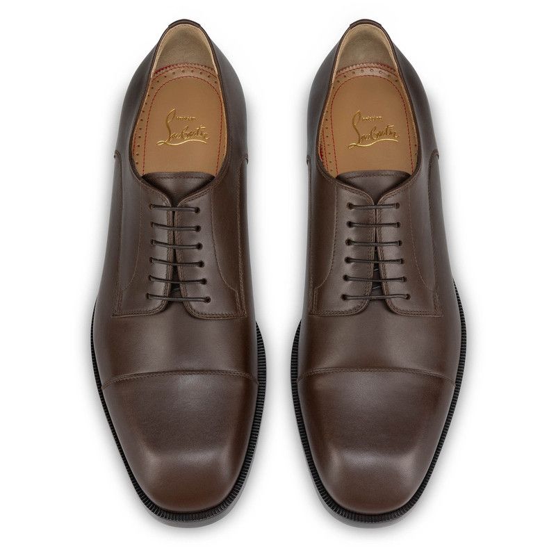 Christian Louboutin os11x0526 Cortomale Lace-Up Derby Shoes in Cosme Size US 10 / EU 43 - 4 Thumbnail