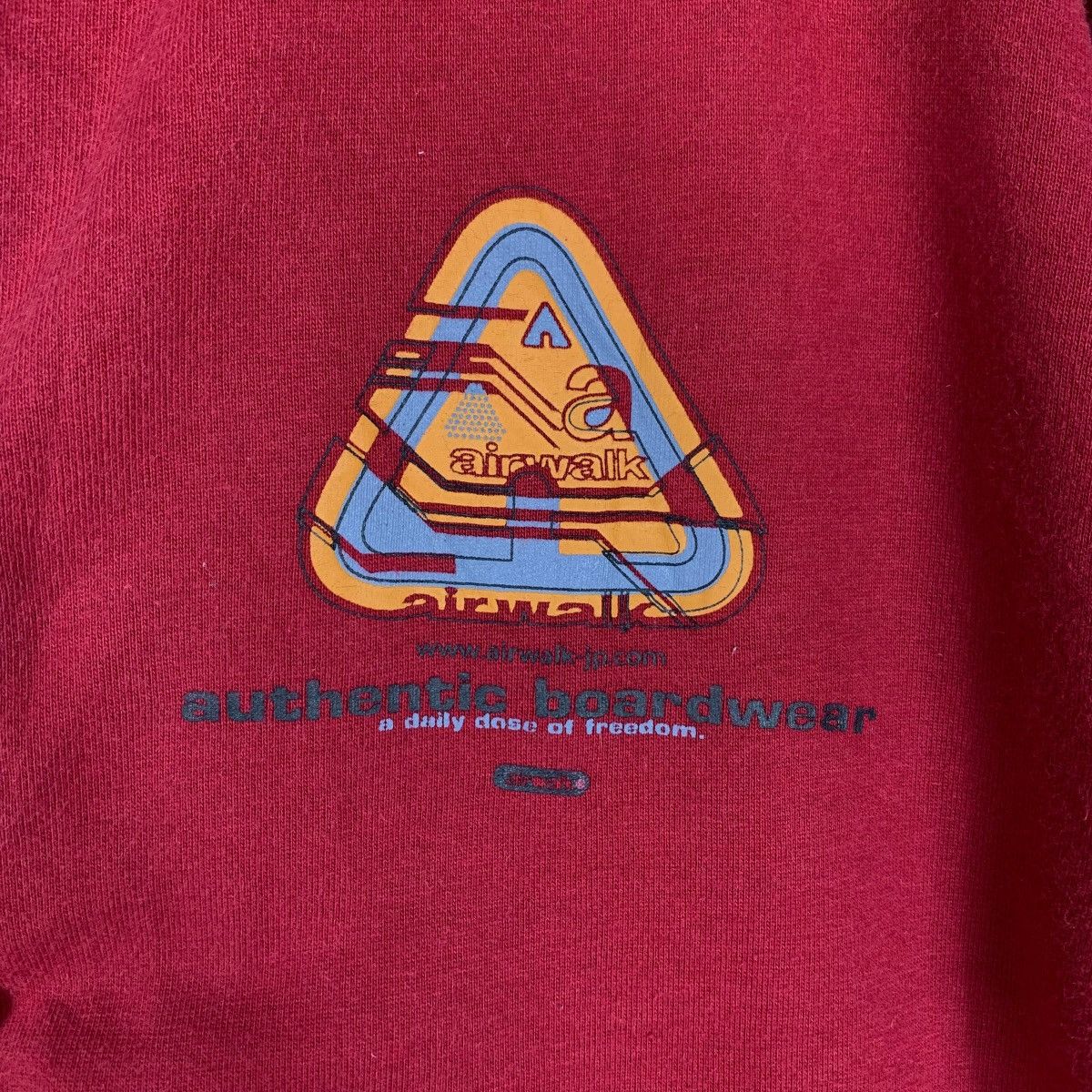 Airwalk AIRWALK Big Logo Red Zipper Hoodies Sweatshirts #0705-C32 Size US L / EU 52-54 / 3 - 15 Thumbnail
