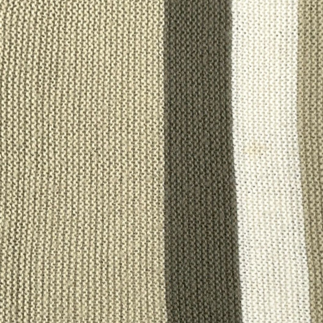 McGregor VINTAGE McGregor Sweater Cardigan Adult MEDIUM Brown Striped Orlon Knit USA 60s Mens Size US M / EU 48-50 / 2 - 5 Thumbnail