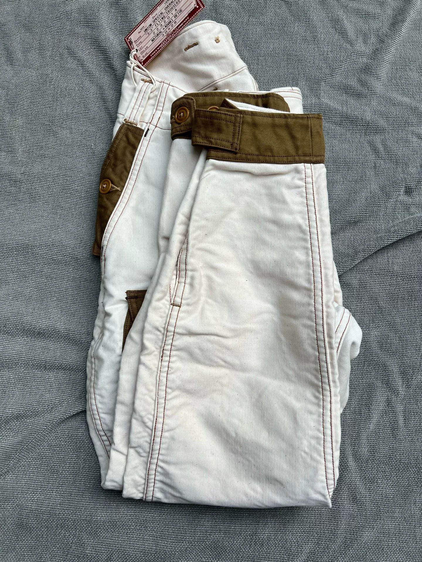 Freewheelers Freewheelers S-3 Flight Pants in Beige Size US 30 / EU 46 - 1 Thumbnail