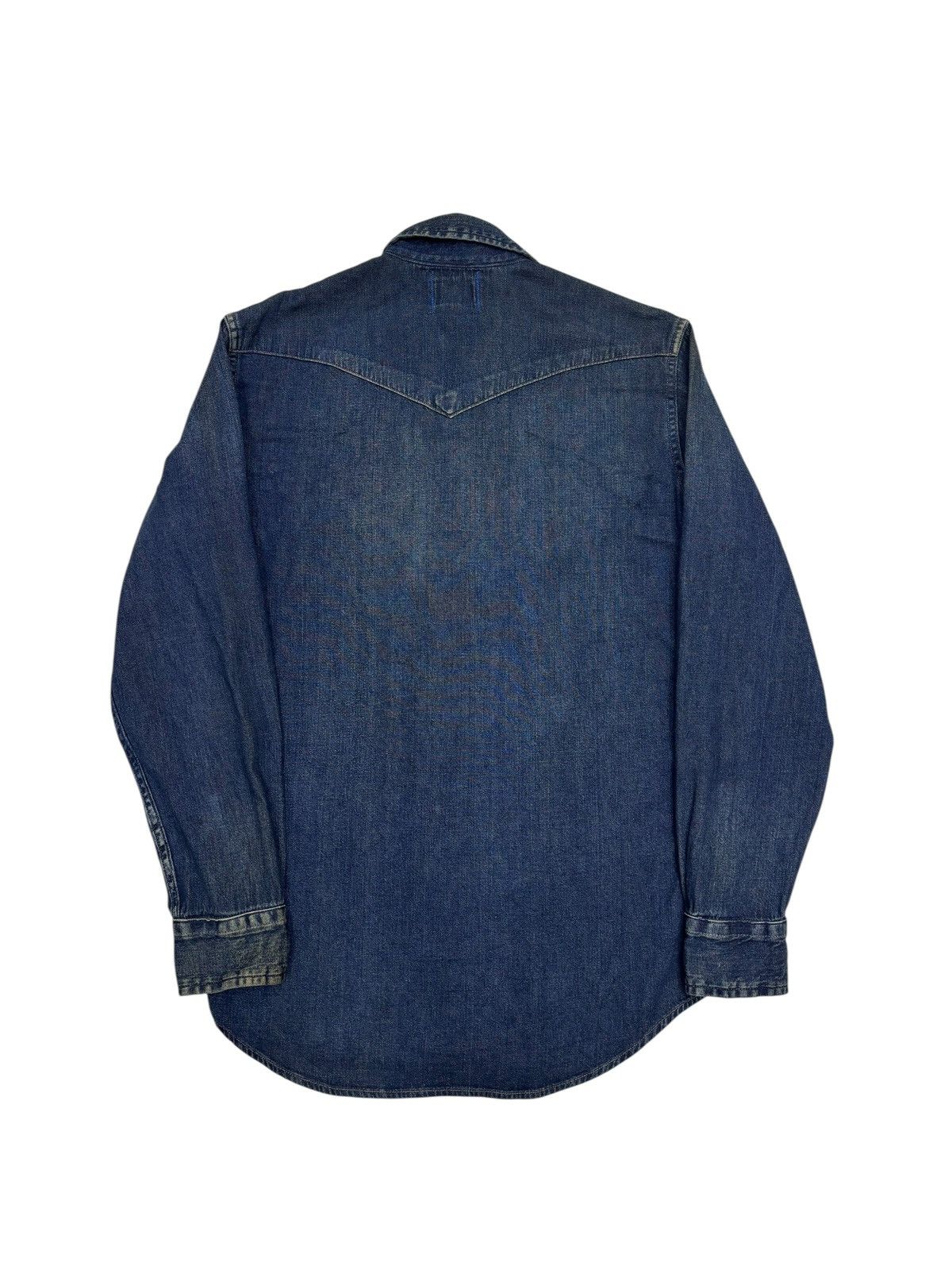 Kapital BLUE BLUE JAPAN WESTERN DENIM SHIRT Size US M / EU 48-50 / 2 - 4 Thumbnail