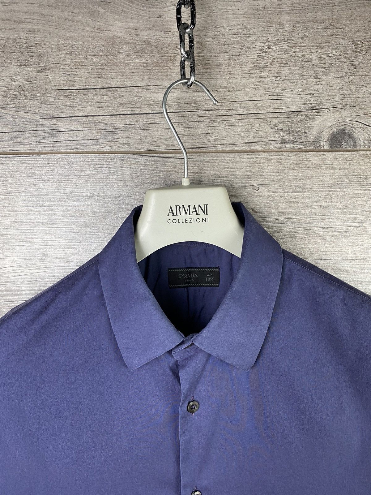 Prada Prada Milano Long Sleeve Button Down Shirt Size US L / EU 52-54 / 3 - 2 Thumbnail