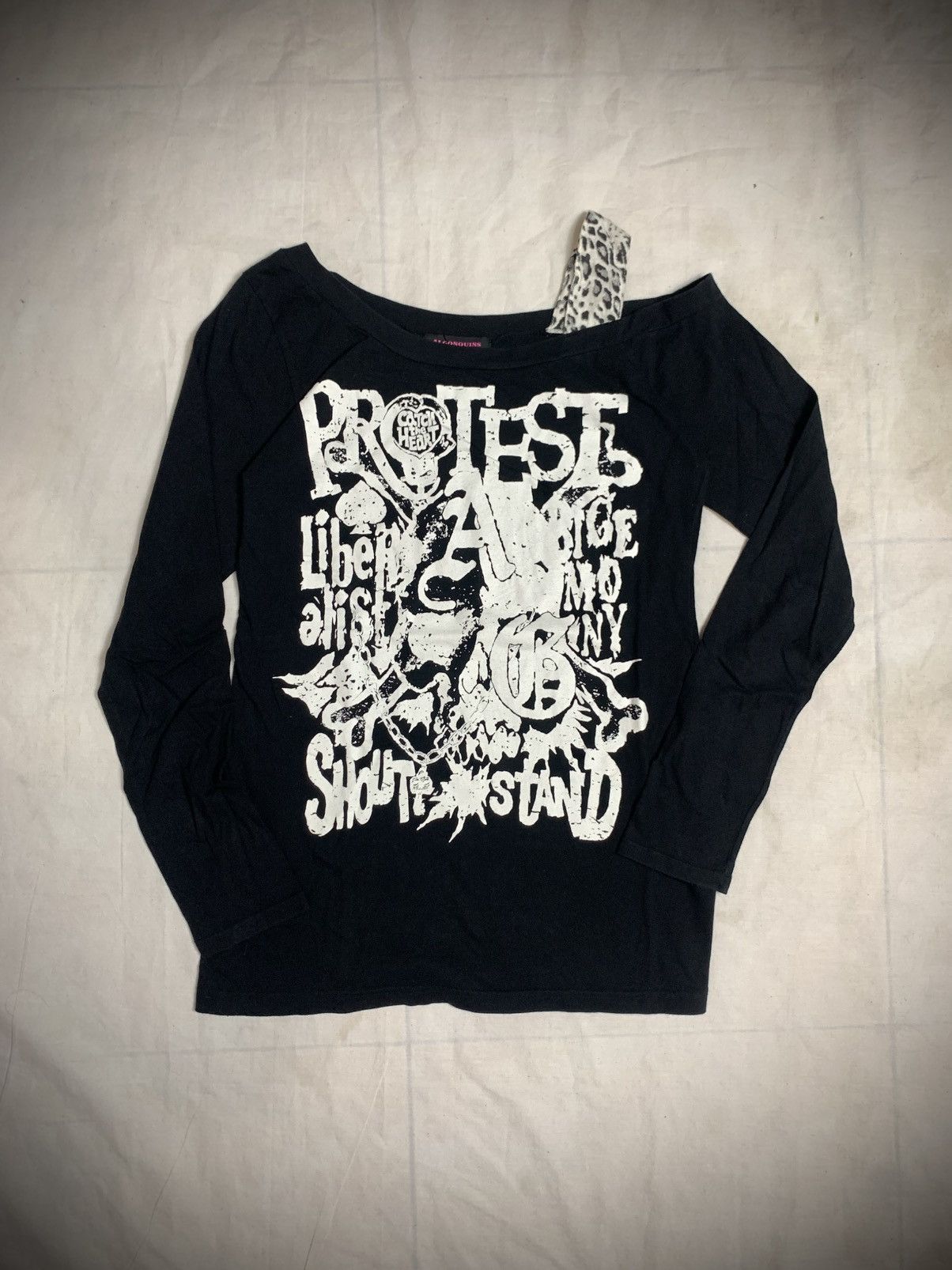 If Six Was Nine Vkei japanese archive poem protest if six was nine lgb kmrii Size US M / EU 48-50 / 2 - 1 Thumbnail