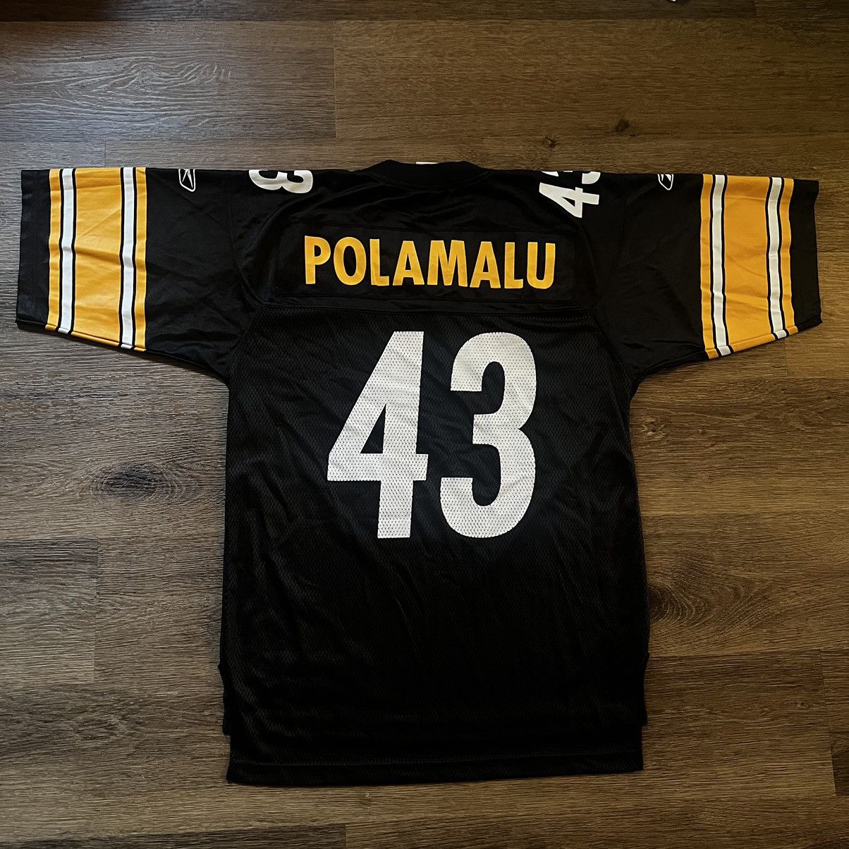 NFL Steelers 43 Polamalu Jersey Size US M / EU 48-50 / 2 - 5 Thumbnail