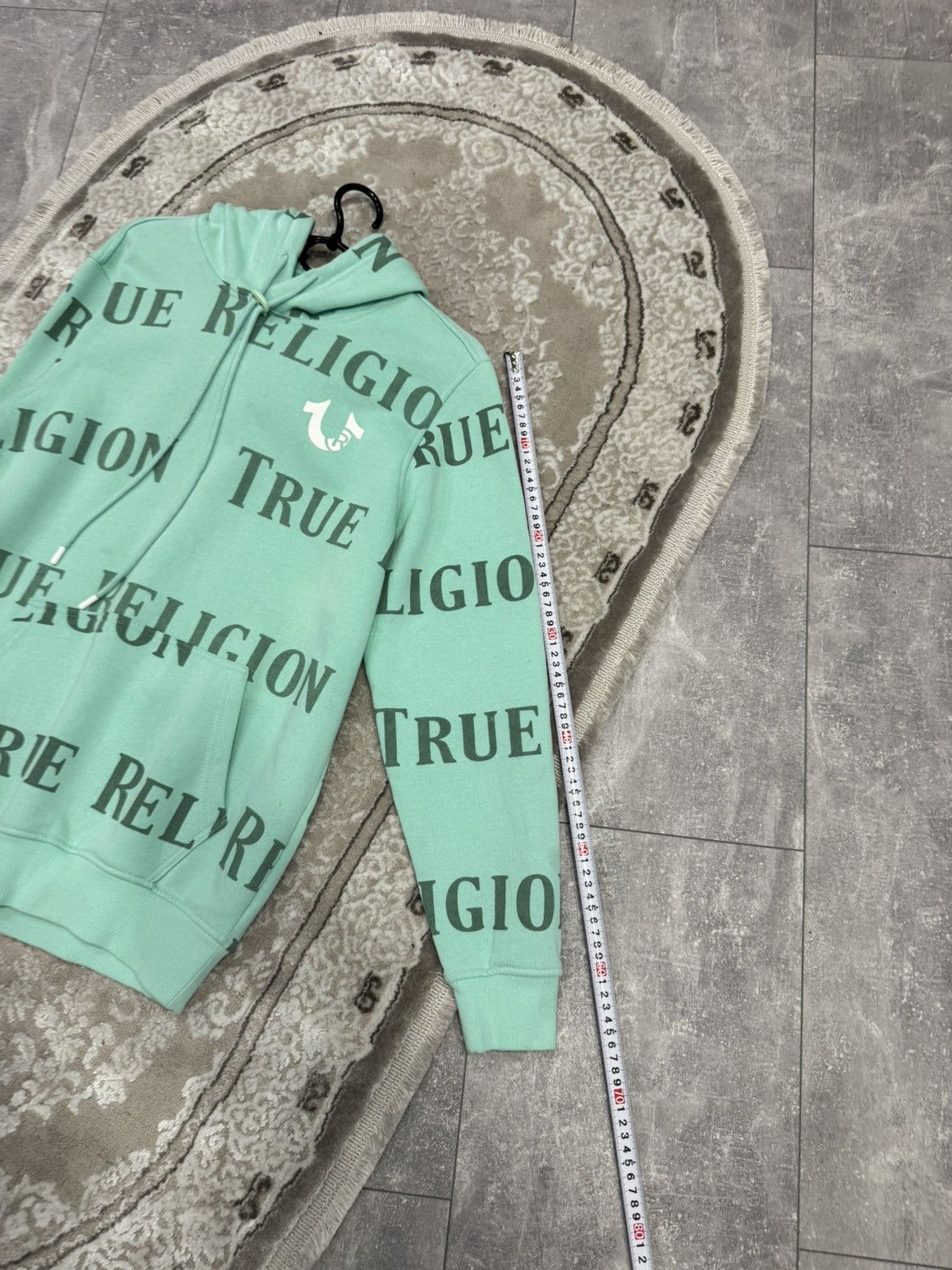 True Religion True Religion Vintage Y2k Fullprint Hoodie Monogram Hype Size US S / EU 44-46 / 1 - 5 Thumbnail