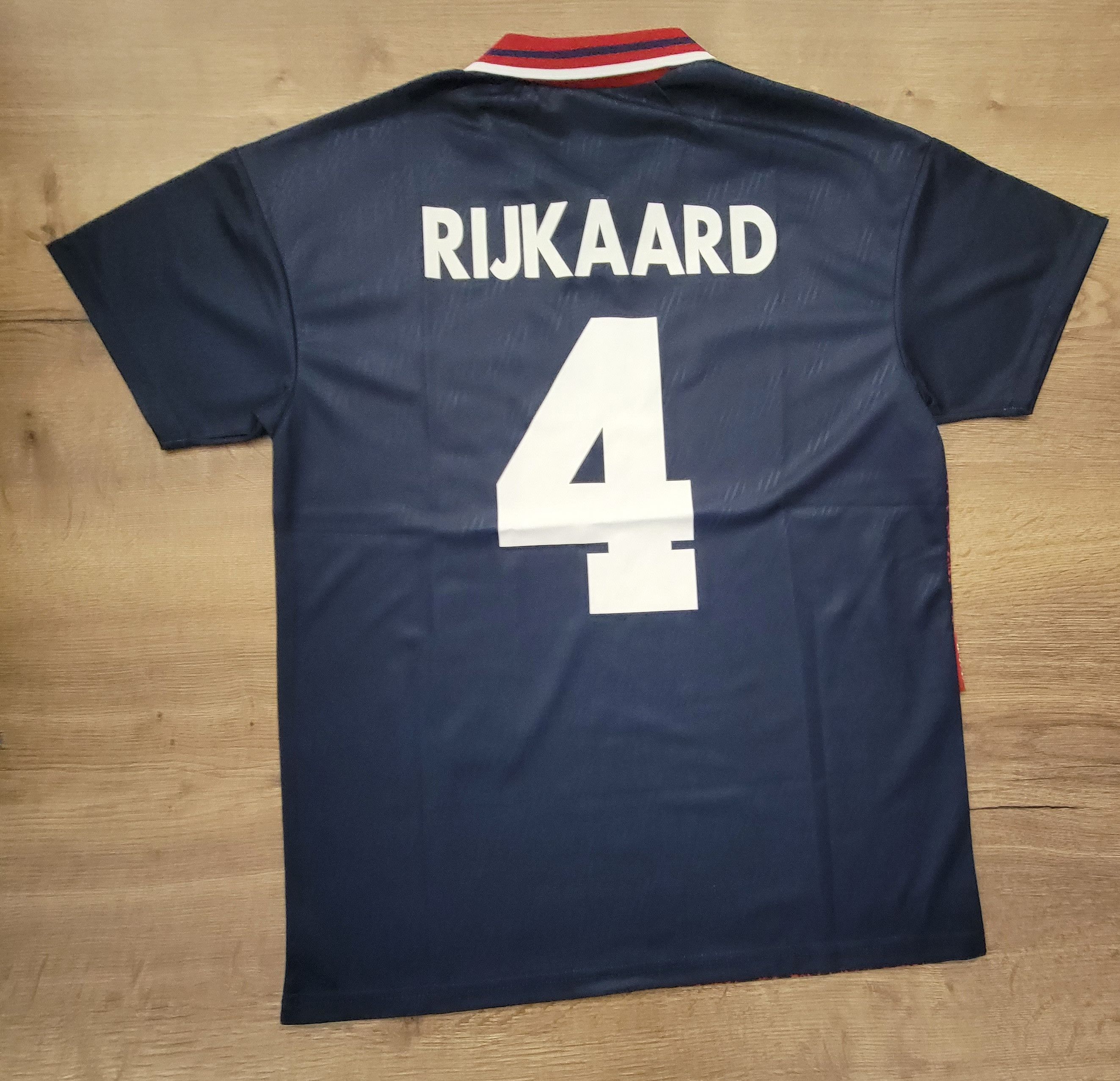 Other Rijkaard 4 Ajax 1994/1995 Vintage Soccer Jersey Trikot Size US L / EU 52-54 / 3 - 1 Thumbnail