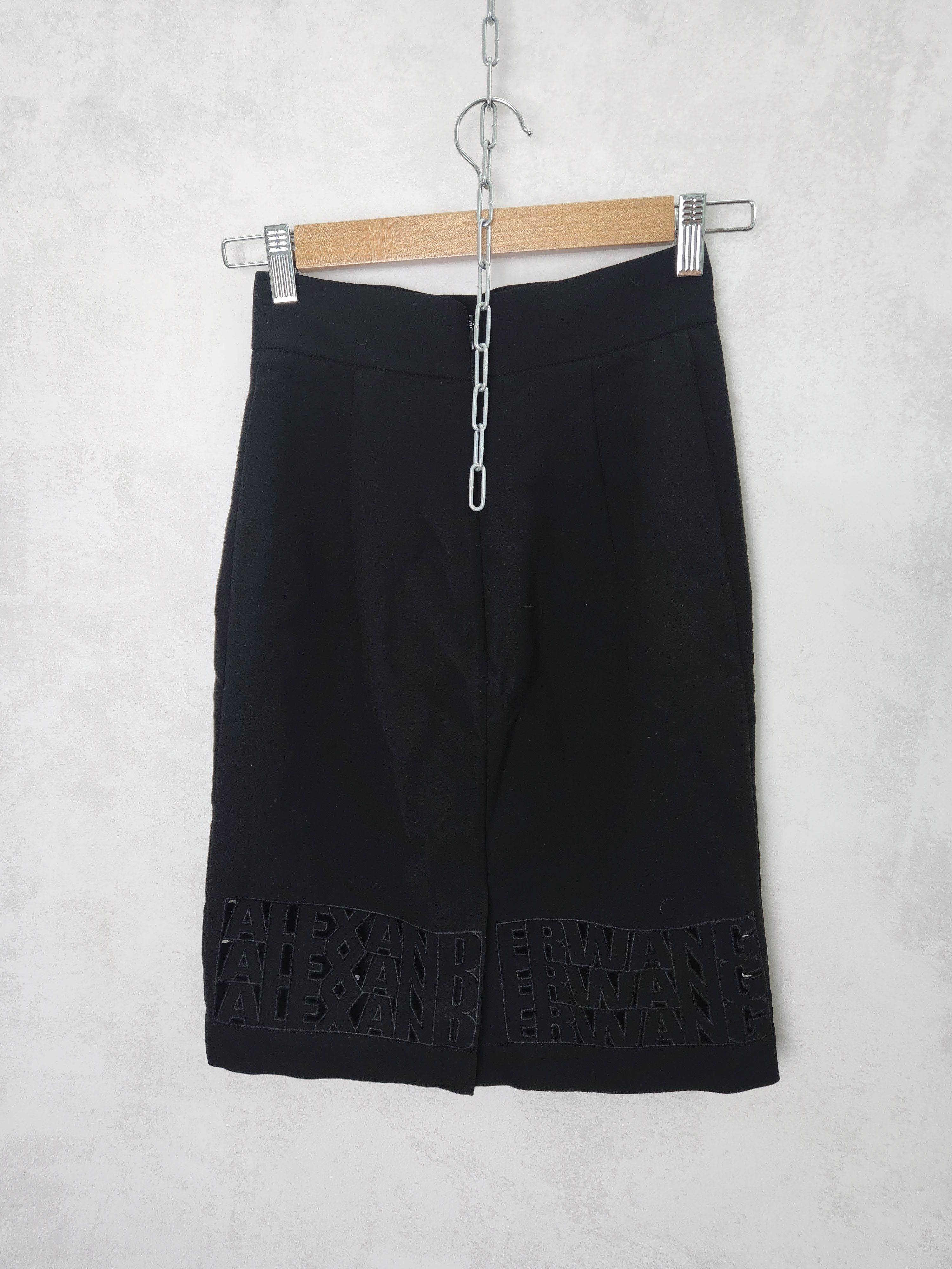 Alexander Wang Alexander Wang crepe Laser cut skirt size 0 Size 25" / US 0 / IT 36 - 4 Thumbnail