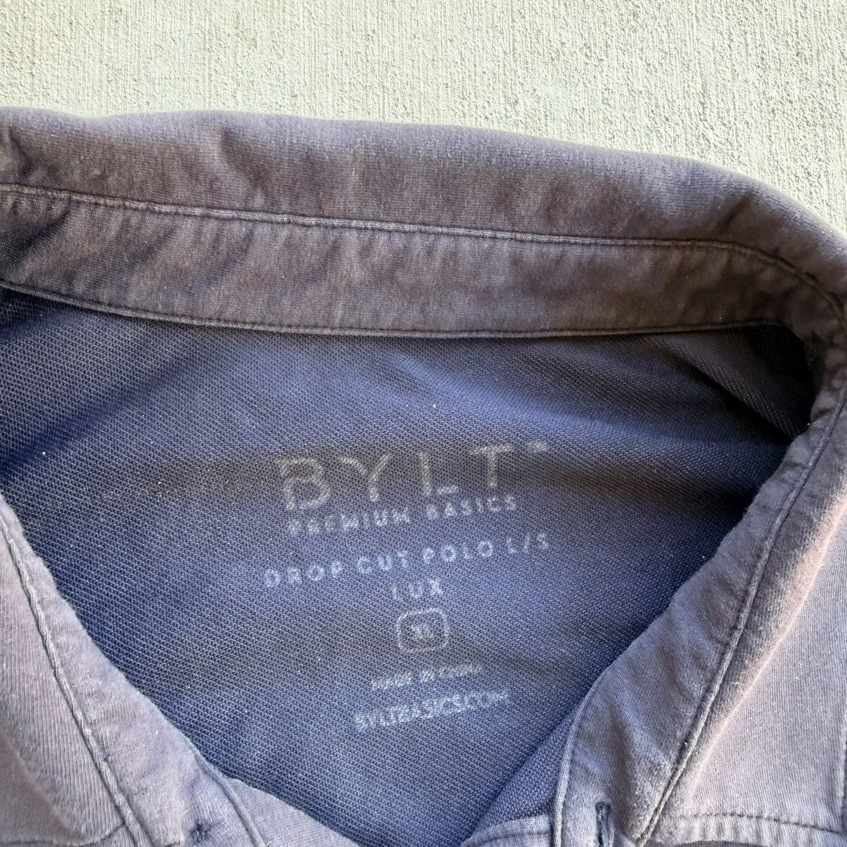 BYLT Premium Basics BYLT Basics Polo Shirt Long Sleeve Men Size XL Black Size US XL / EU 56 / 4 - 3 Thumbnail