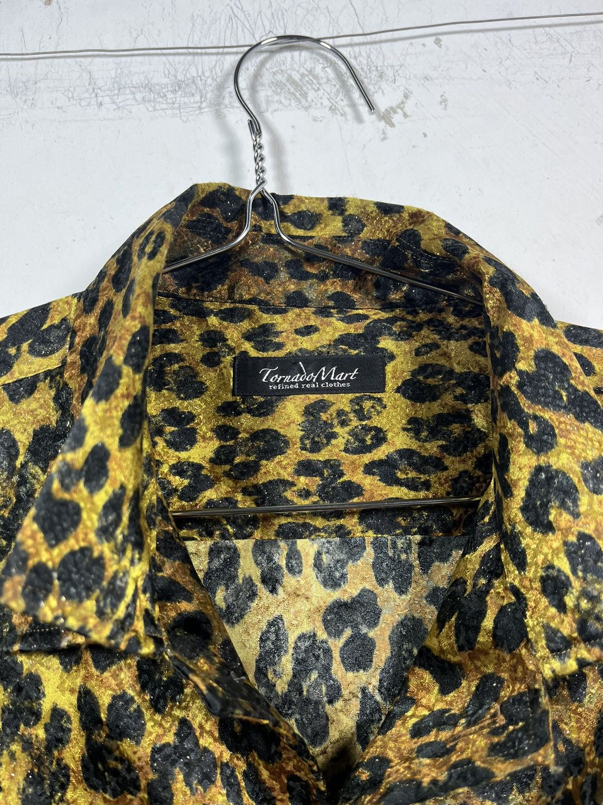 Tornado Mart Vintage Japanese Brand Tornado Mart Button Up Leopard Design Size M / US 6-8 / IT 42-44 - 3 Thumbnail
