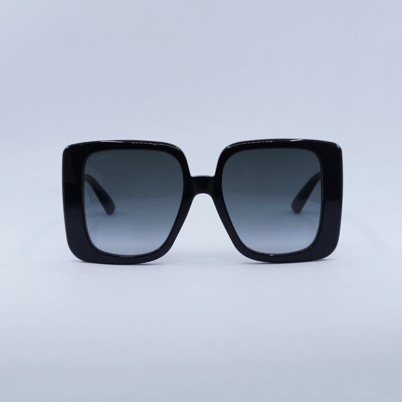 Gucci 🕶️ New Gucci GG1314S 001 Sunglasses - Black Frame, Grey Size ONE SIZE - 2 Thumbnail