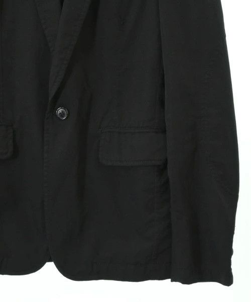 Comme des Garcons Homme Plus Jacket Wool 1 Button Flap Pocket Plain Black Size US XS / EU 42 / 0 - 4 Thumbnail