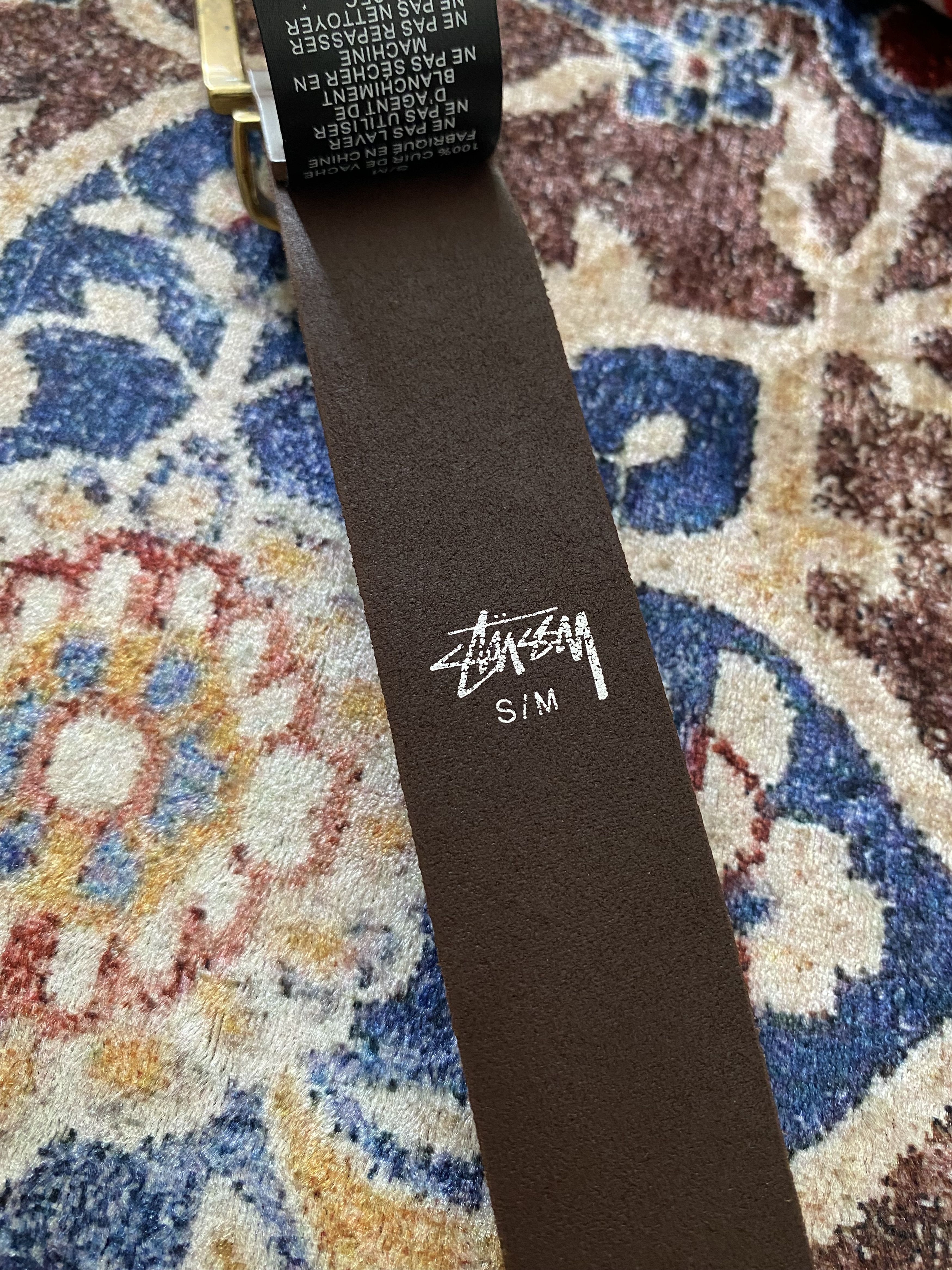Stussy Stussy Metal S Tip Belt - Brown | Grailed