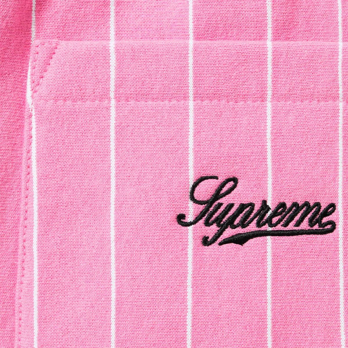 Supreme Supreme Pinstripe Fleece Sweatshort in Pink SS23 Size medium Size US 32 / EU 48 - 3 Thumbnail