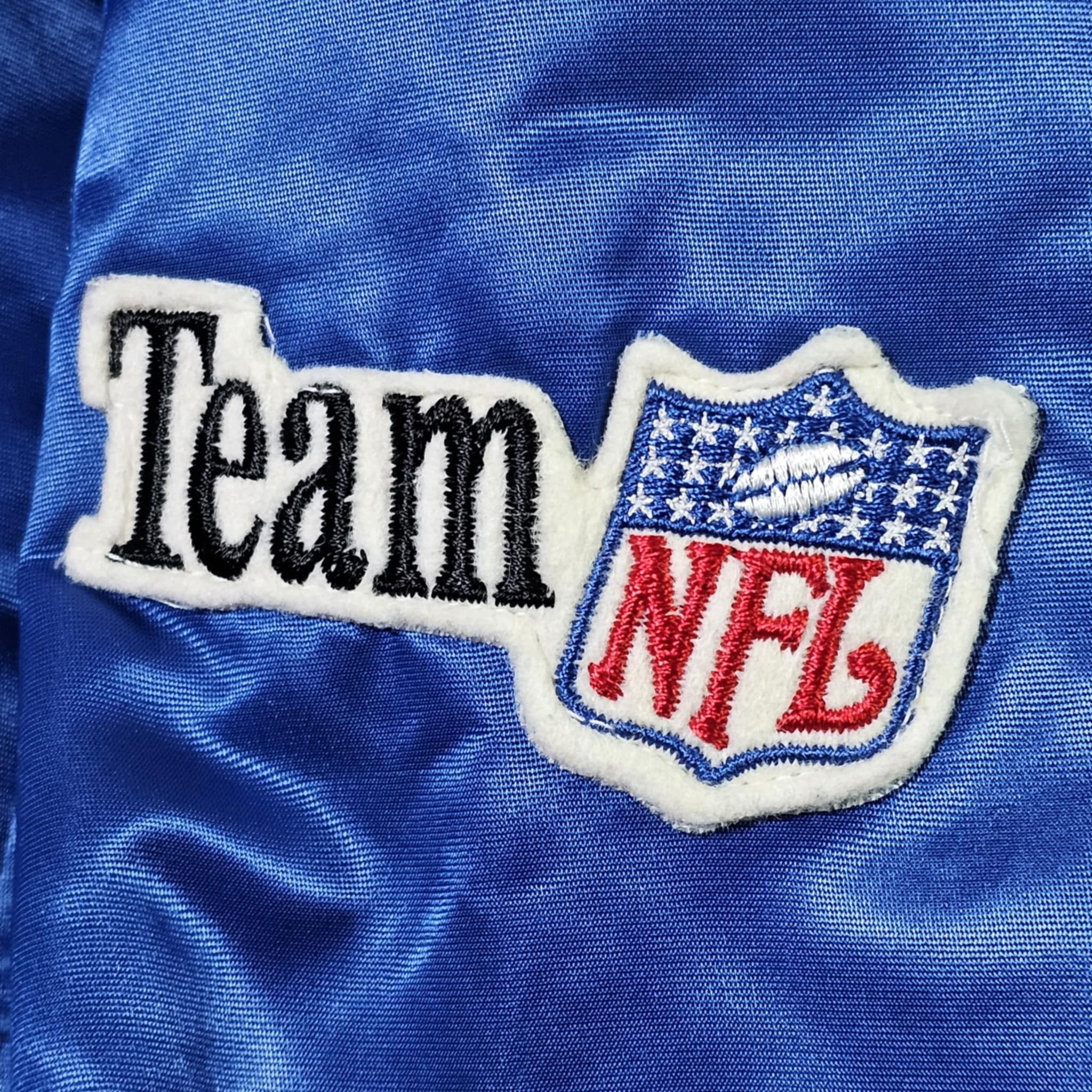 Chalk Line × NFL × Vintage Indianapolis Colts Vintage 80s Chalk Line Bomber Jacket Size US L / EU 52-54 / 3 - 6 Thumbnail