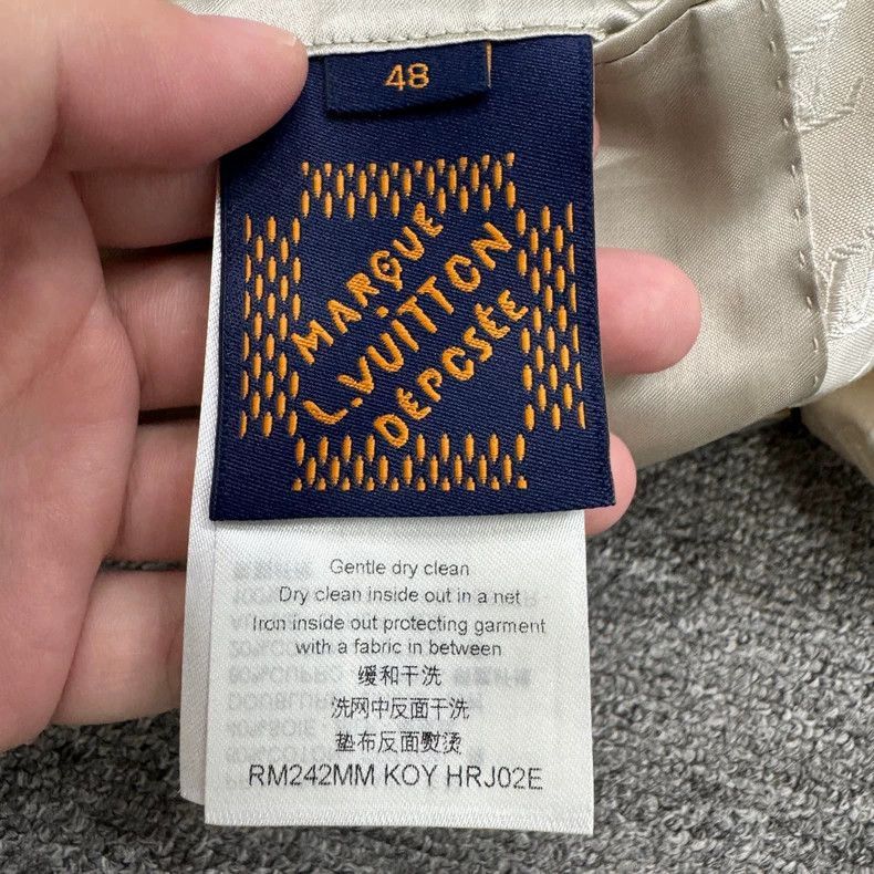 Louis Vuitton Louis Vuitton Printed DoubleBreasted Blazer-2506 Size US L / EU 52-54 / 3 - 5 Thumbnail