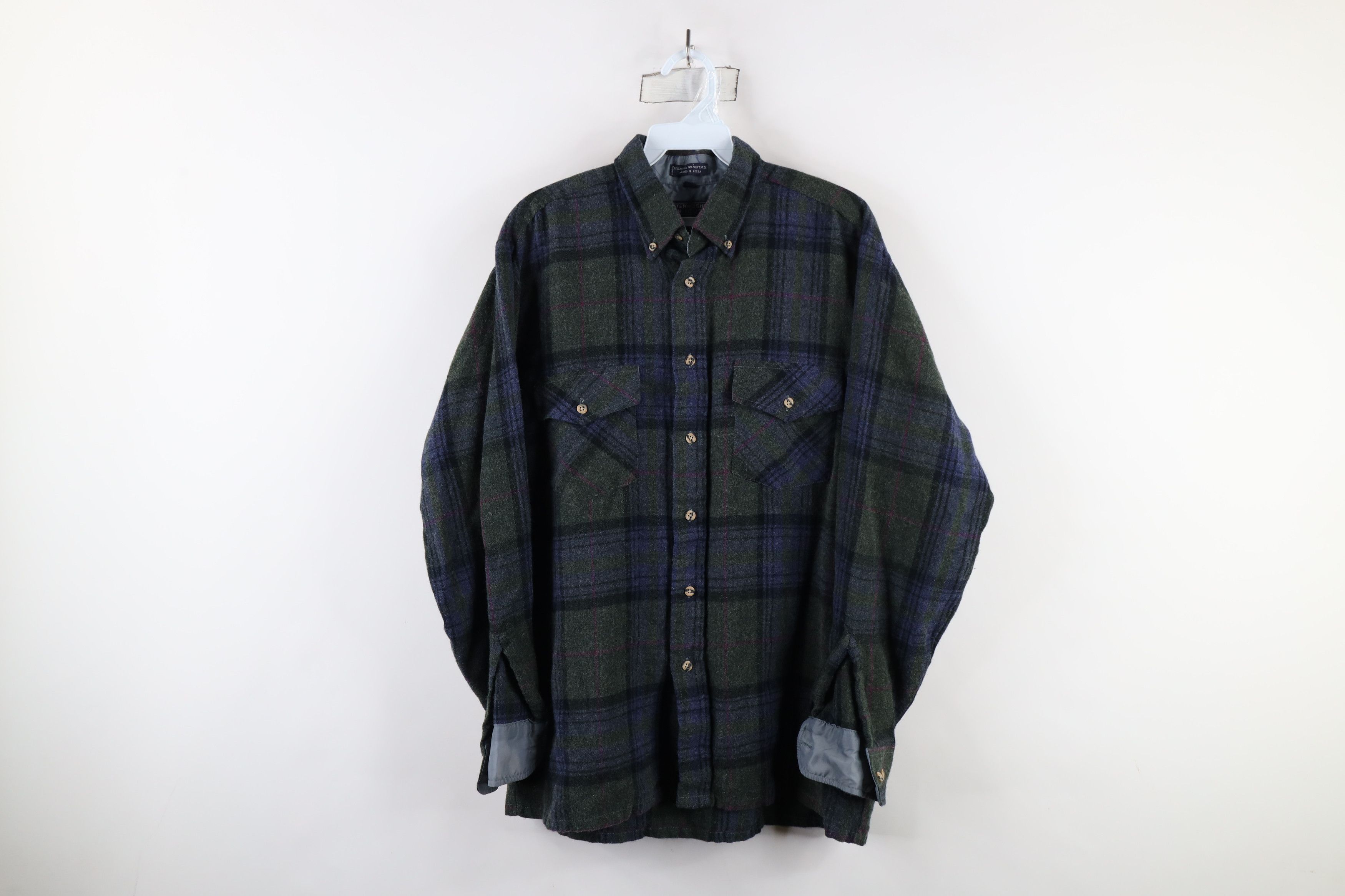 Vintage Vintage 80s 90s Streetwear Collared Board Button Down Shirt Size US M / EU 48-50 / 2 - 1 Thumbnail