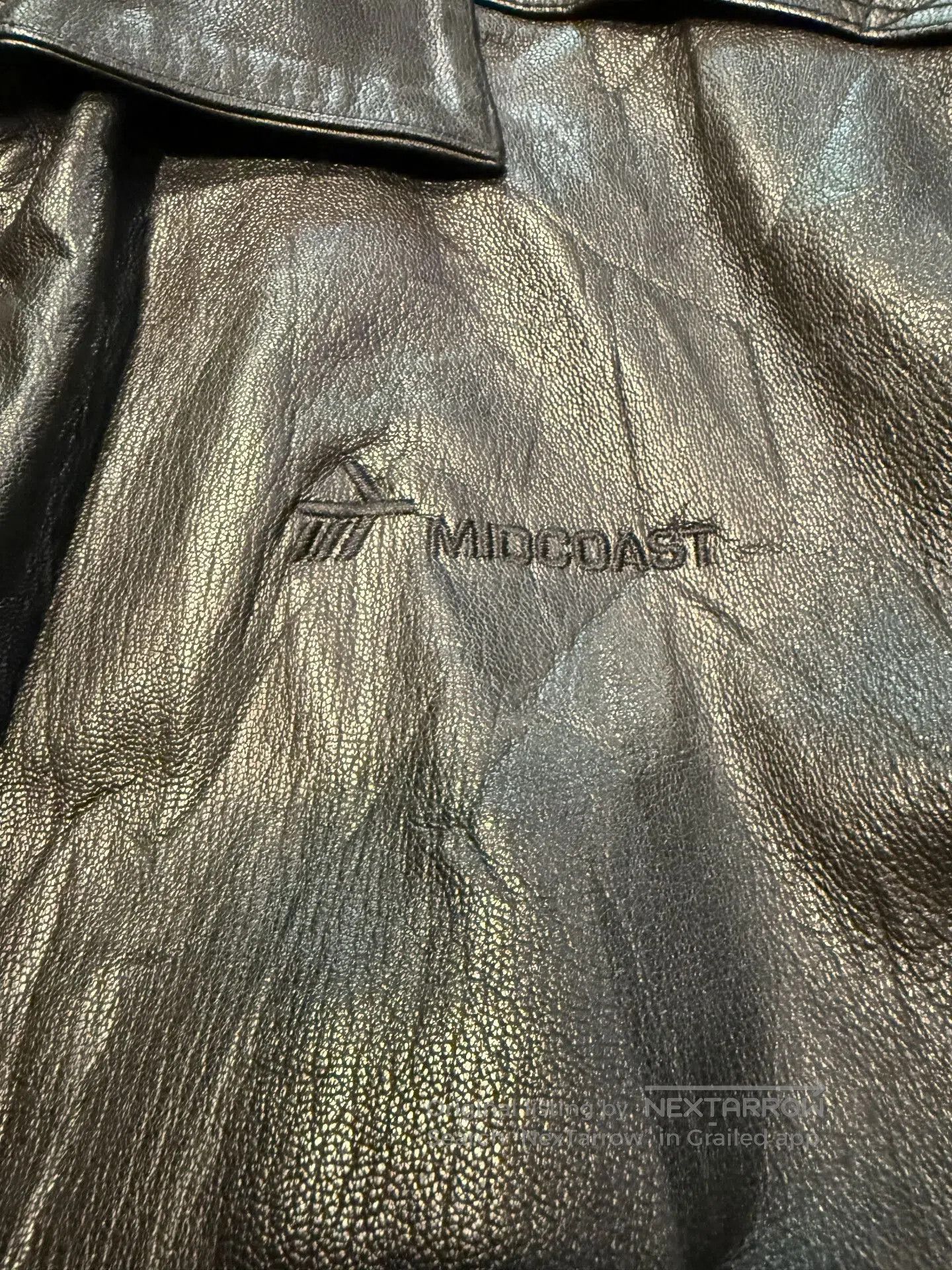 Japanese Brand Vintage Leather A2 Jacket from Pakistan. Size US XL / EU 56 / 4 - 3 Thumbnail