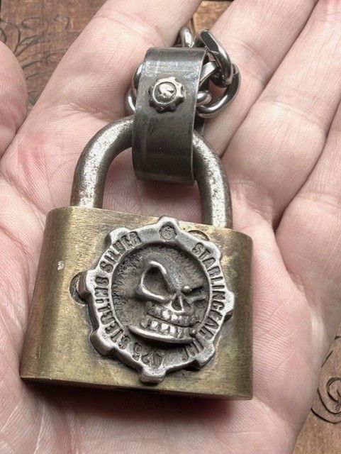 Other STARLINGEAR .925 Medium Skull Logo Padlock Oxidized 2009 Size ONE SIZE - 6 Thumbnail