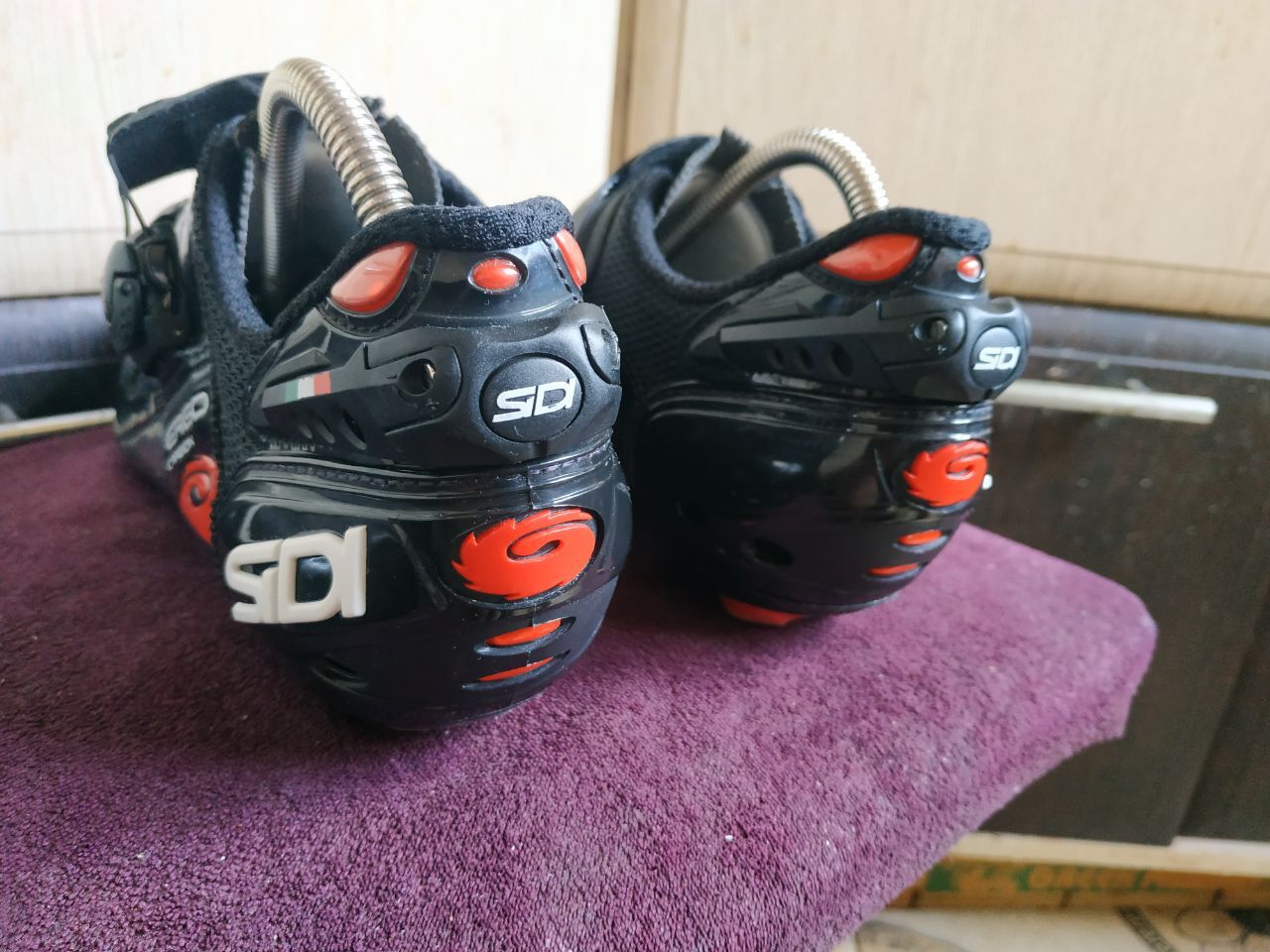Sidi Sidi Ergo 5 Carbon Road Cycling Shoes Black - EU 44 / US 10 Size US 11 / EU 44 - 25 Thumbnail