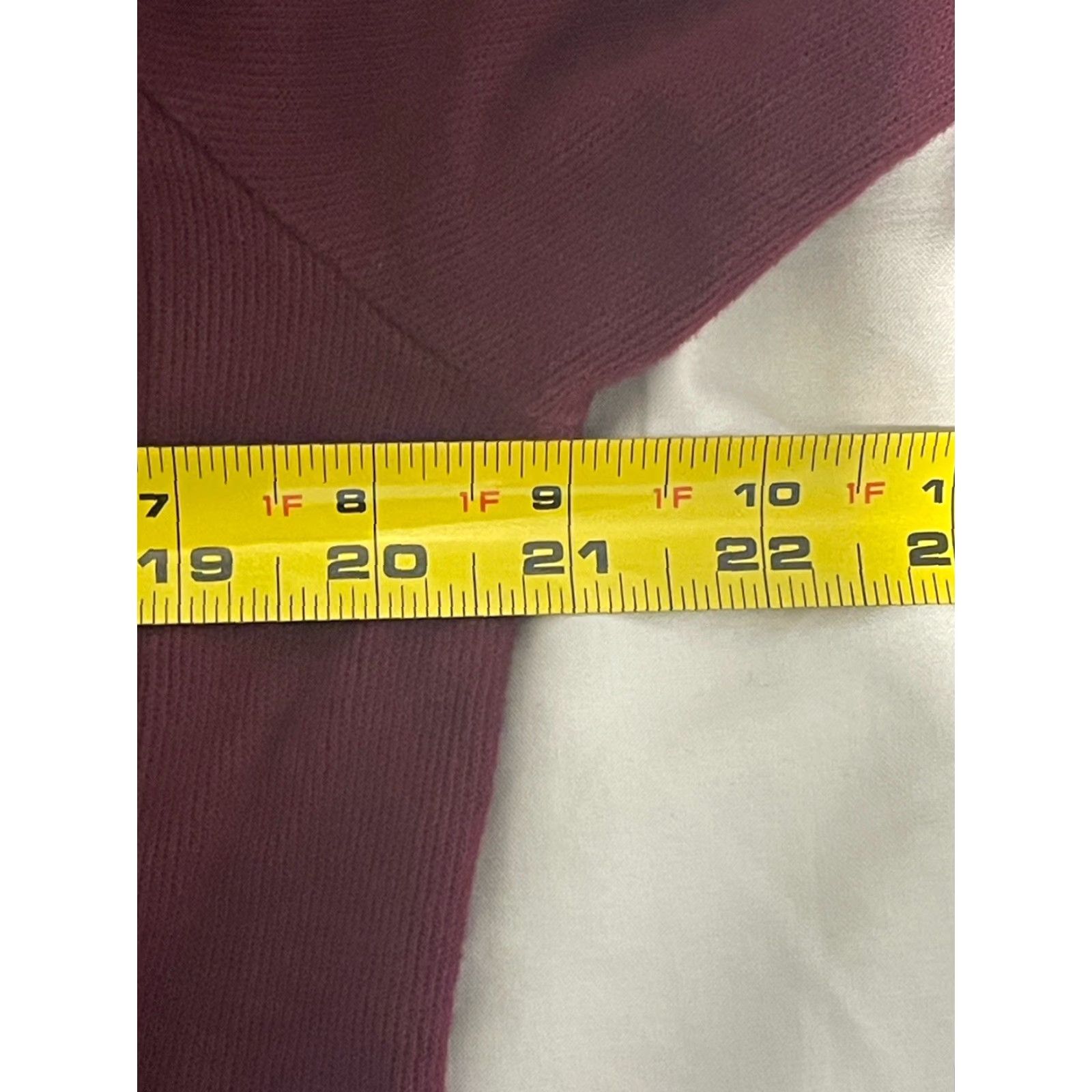 Polo Ralph Lauren Polo Ralph Lauren Men's Burgundy Estate Rib Hybrid Full Zip Hoodie SZ M Size US M / EU 48-50 / 2 - 4 Thumbnail