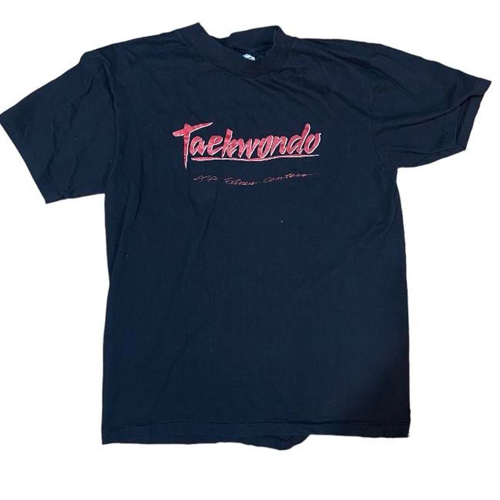 Hanes 90s hanes taekwondo tee shirt Size US M / EU 48-50 / 2 - 1 Thumbnail