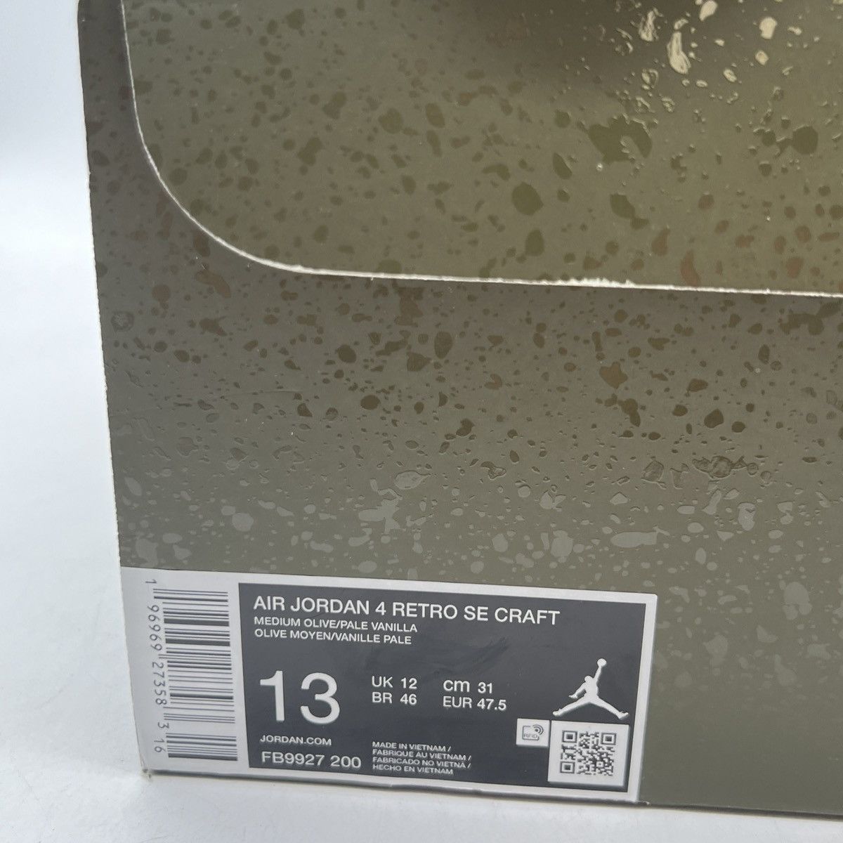 Jordan Brand Air Jordan 4 Craft Olive Size US 13 / EU 46 - 6 Thumbnail