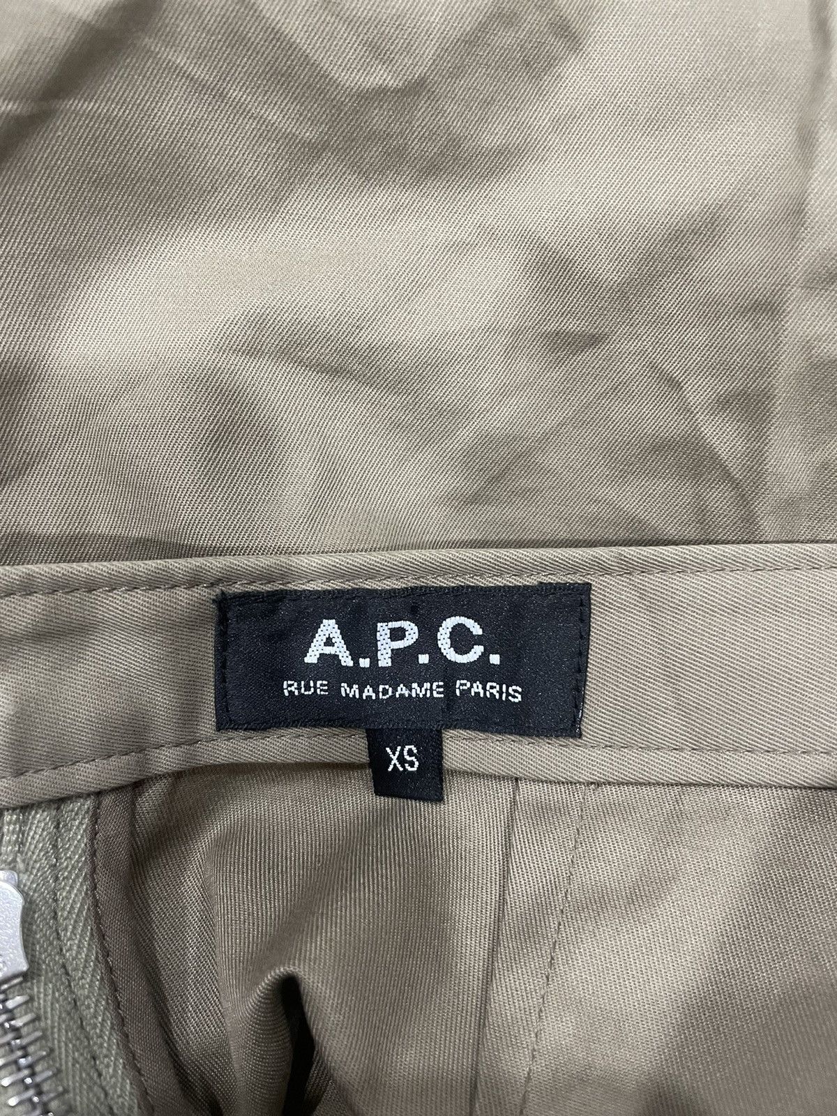 A.P.C. A.P.C. Cotton Midi Skirt Size 26" / US 2 / IT 38 - 3 Thumbnail