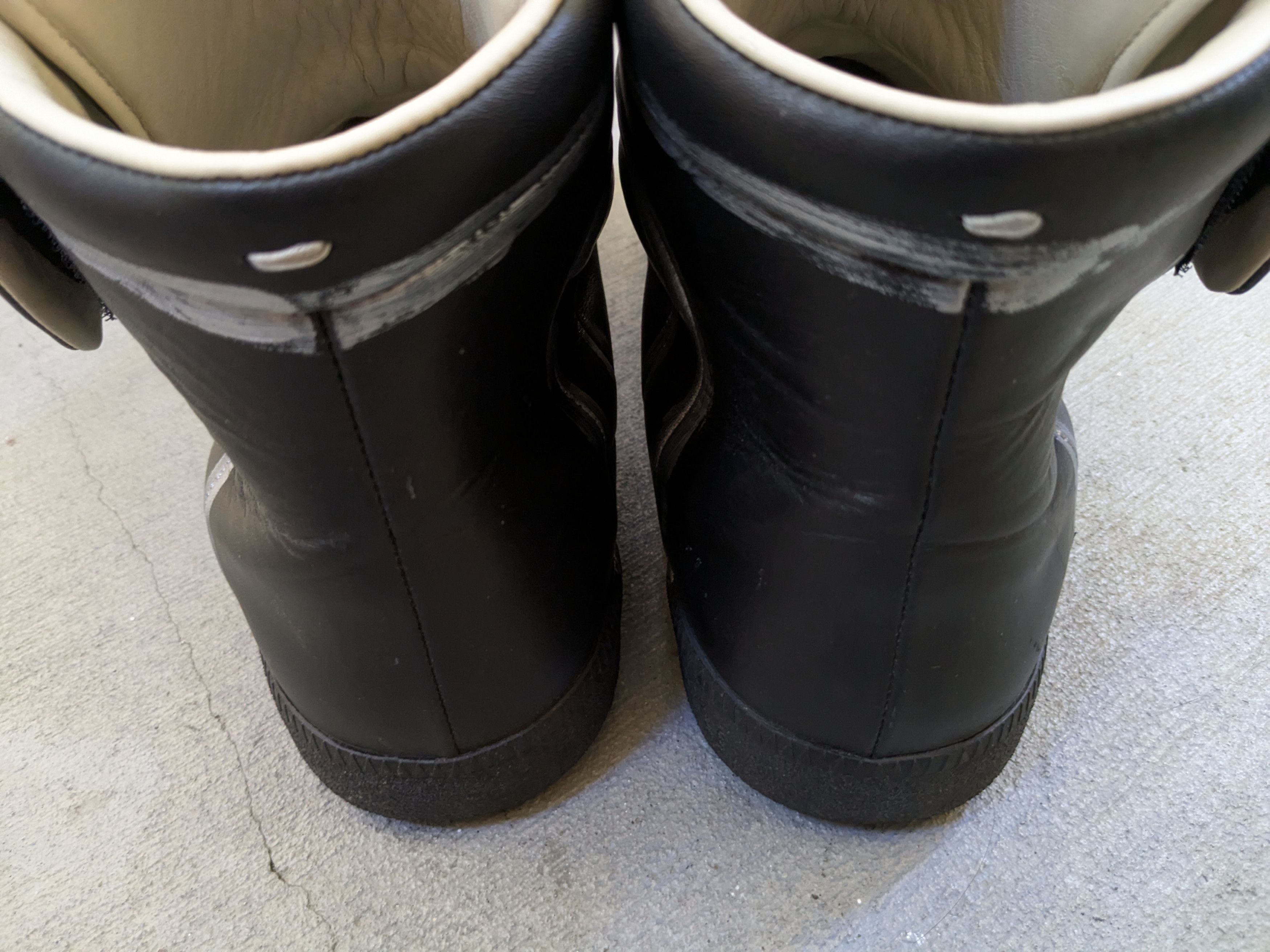 Maison Margiela Maison Margiela Future Black Silver 13 46 Tops Leather Size US 13 / EU 46 - 18 Thumbnail
