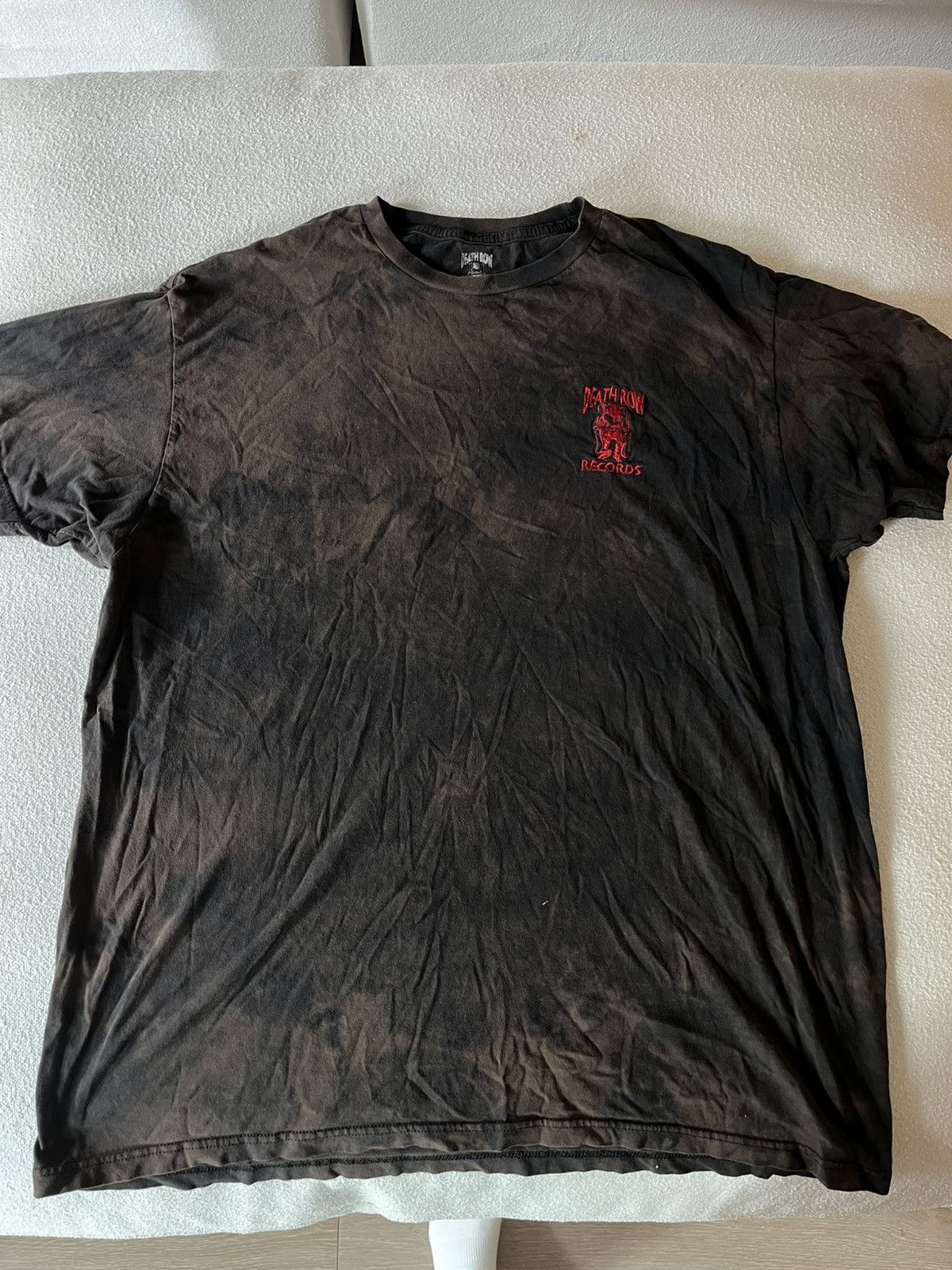Death Row Records Death Row Record Black and Brown Shirt Size US XL / EU 56 / 4 - 1 Thumbnail