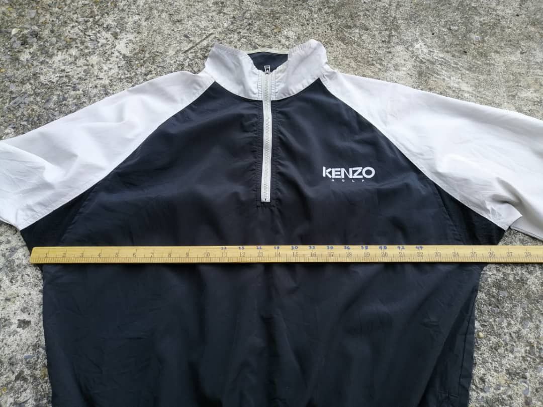 Japanese Brand × Kenzo Kenzo Golf Made In Japan Windbreaker Jacket Size US L / EU 52-54 / 3 - 4 Thumbnail